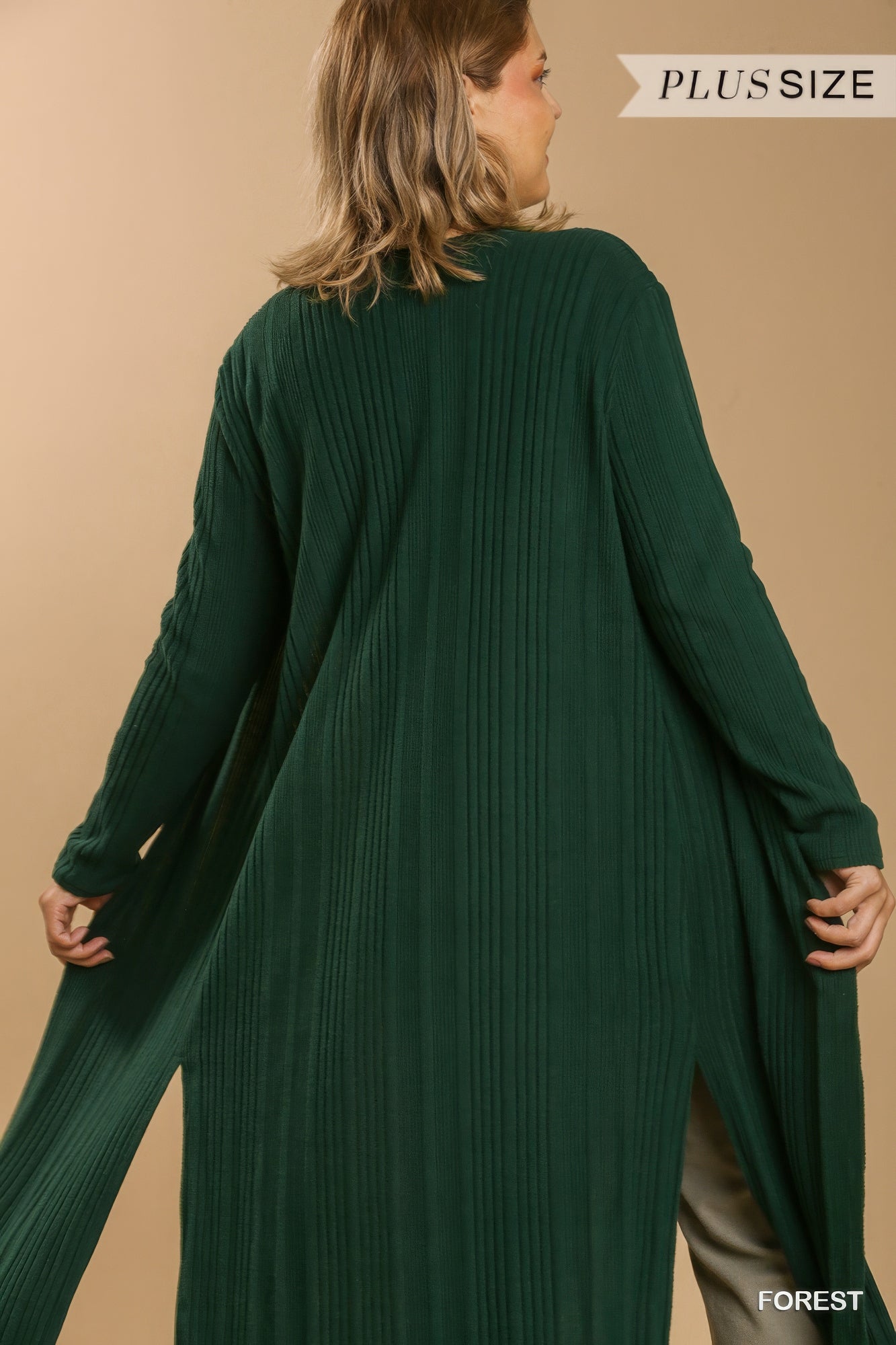 Open Front Long Body Cardigan product image