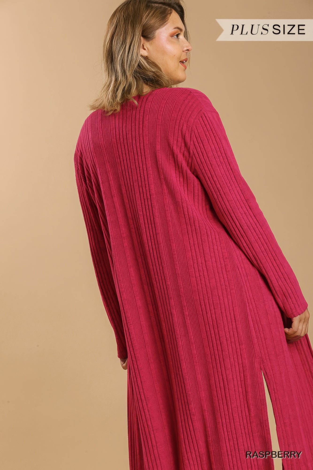 Open Front Long Body Cardigan product image