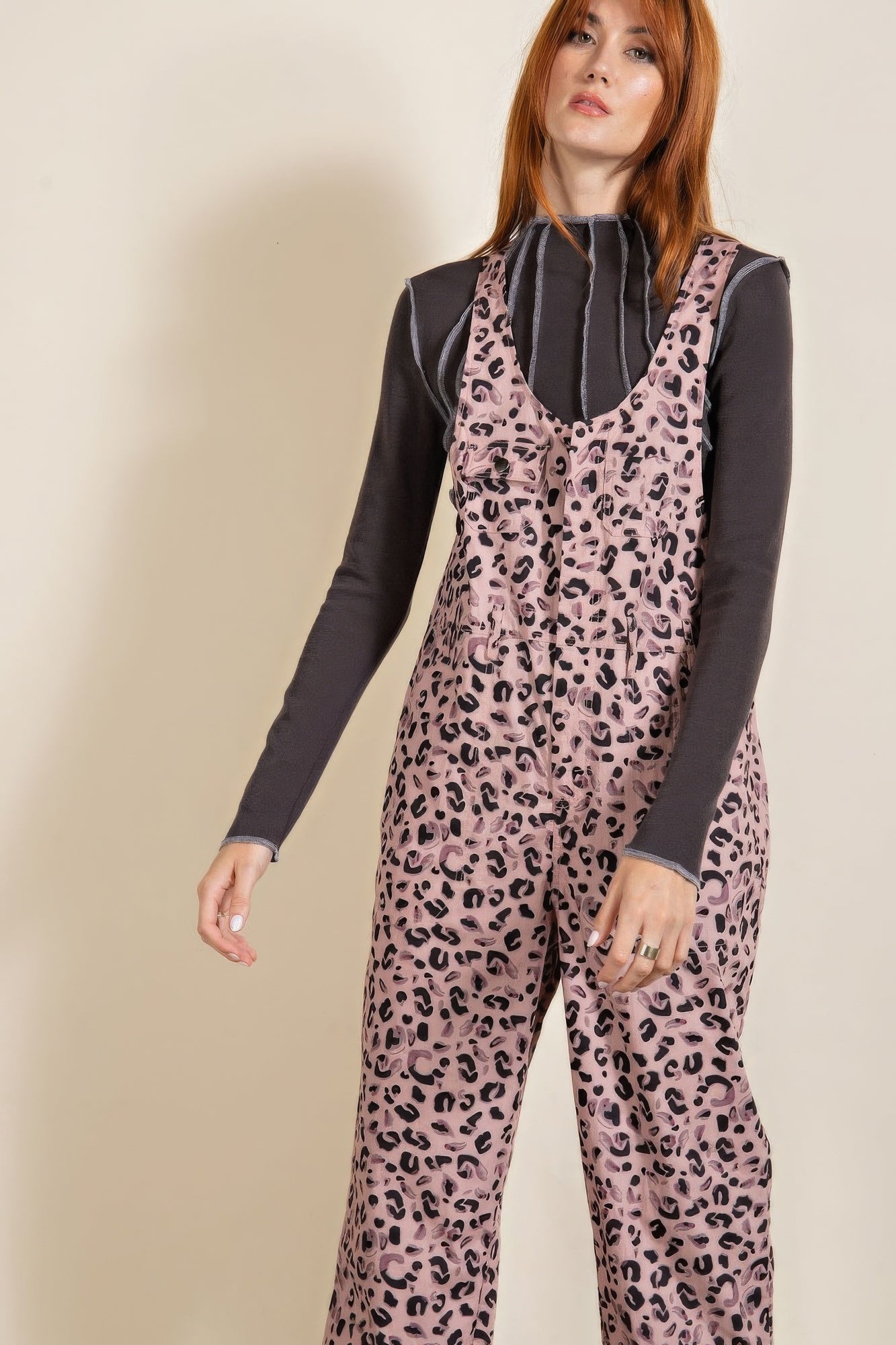 Animal/leopard Printed Jumpsuit product image