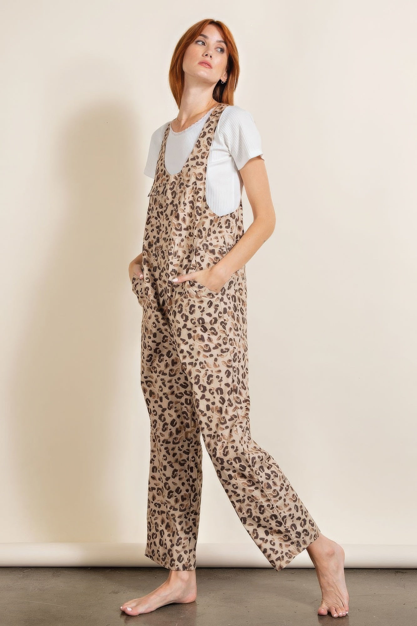 Animal/leopard Printed Jumpsuit product image