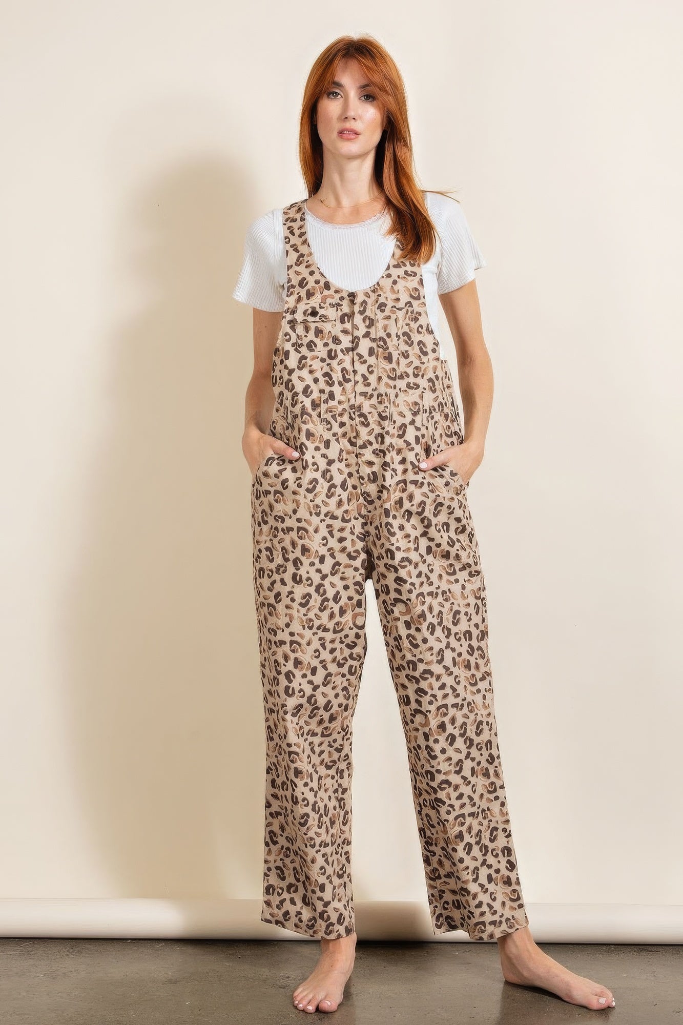 Animal/leopard Printed Jumpsuit product image