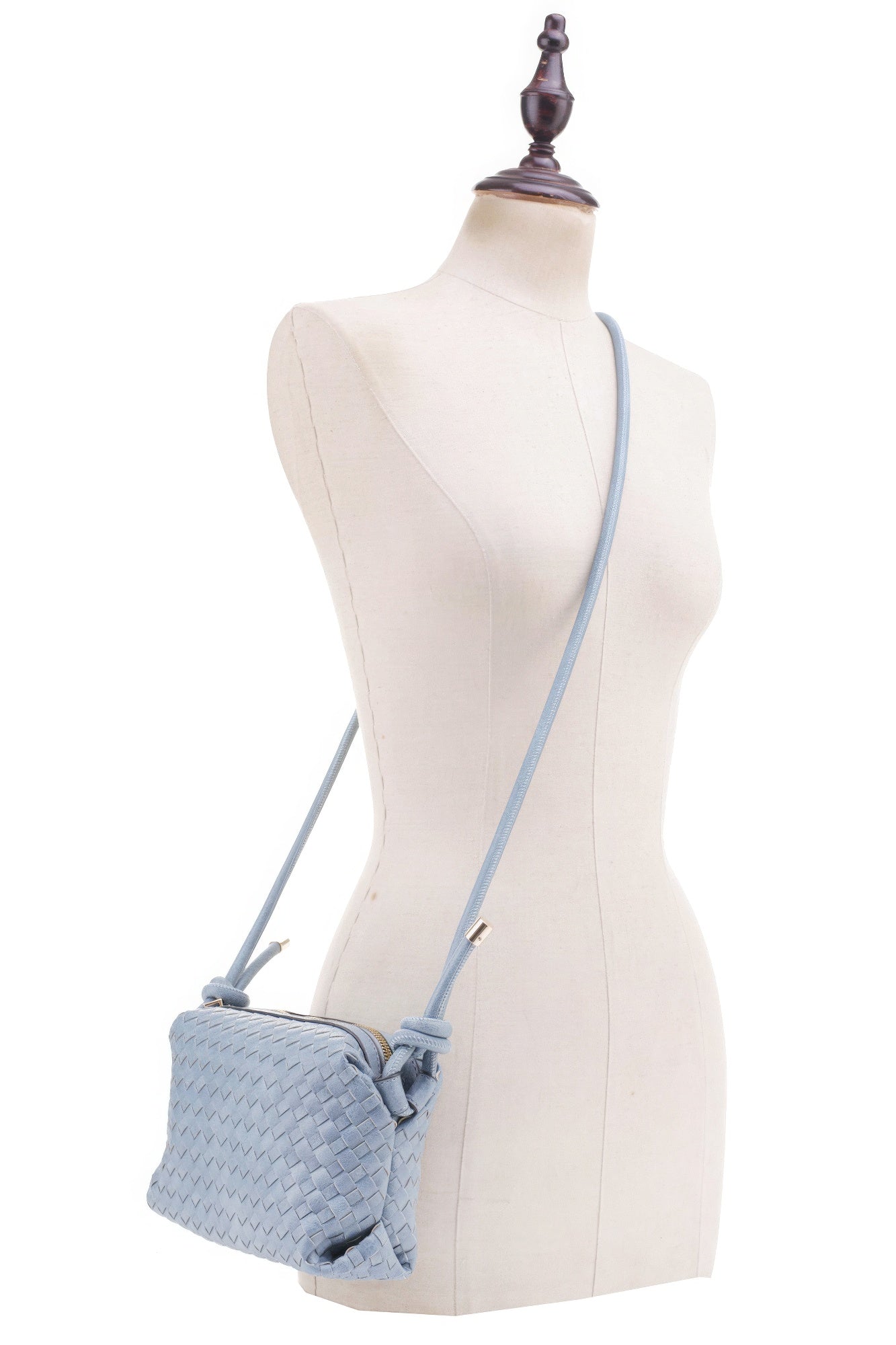 Braid Texture Zipper Crossbody Bag product image