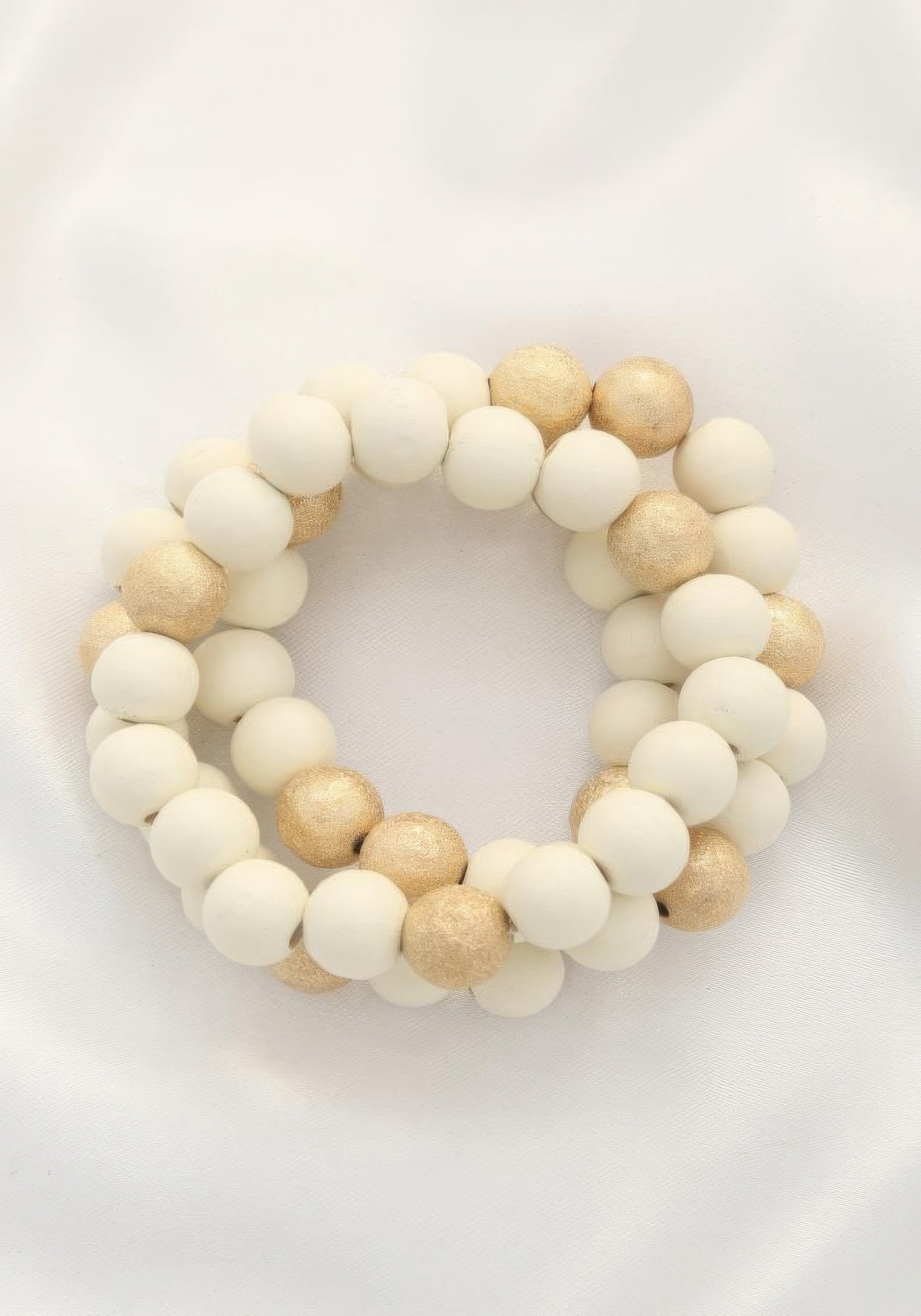 Metal Wood Bead Bracelet product image