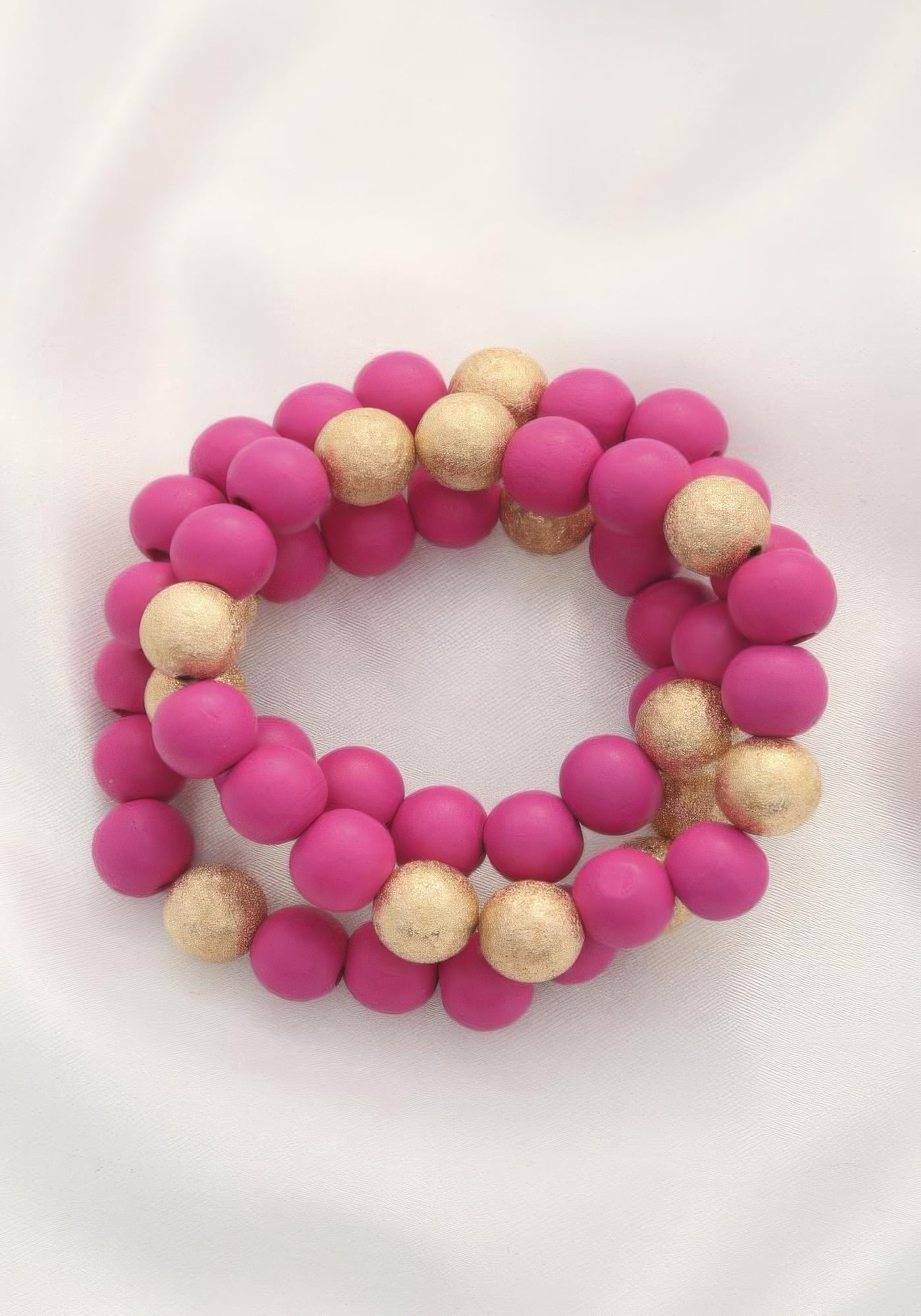 Metal Wood Bead Bracelet product image