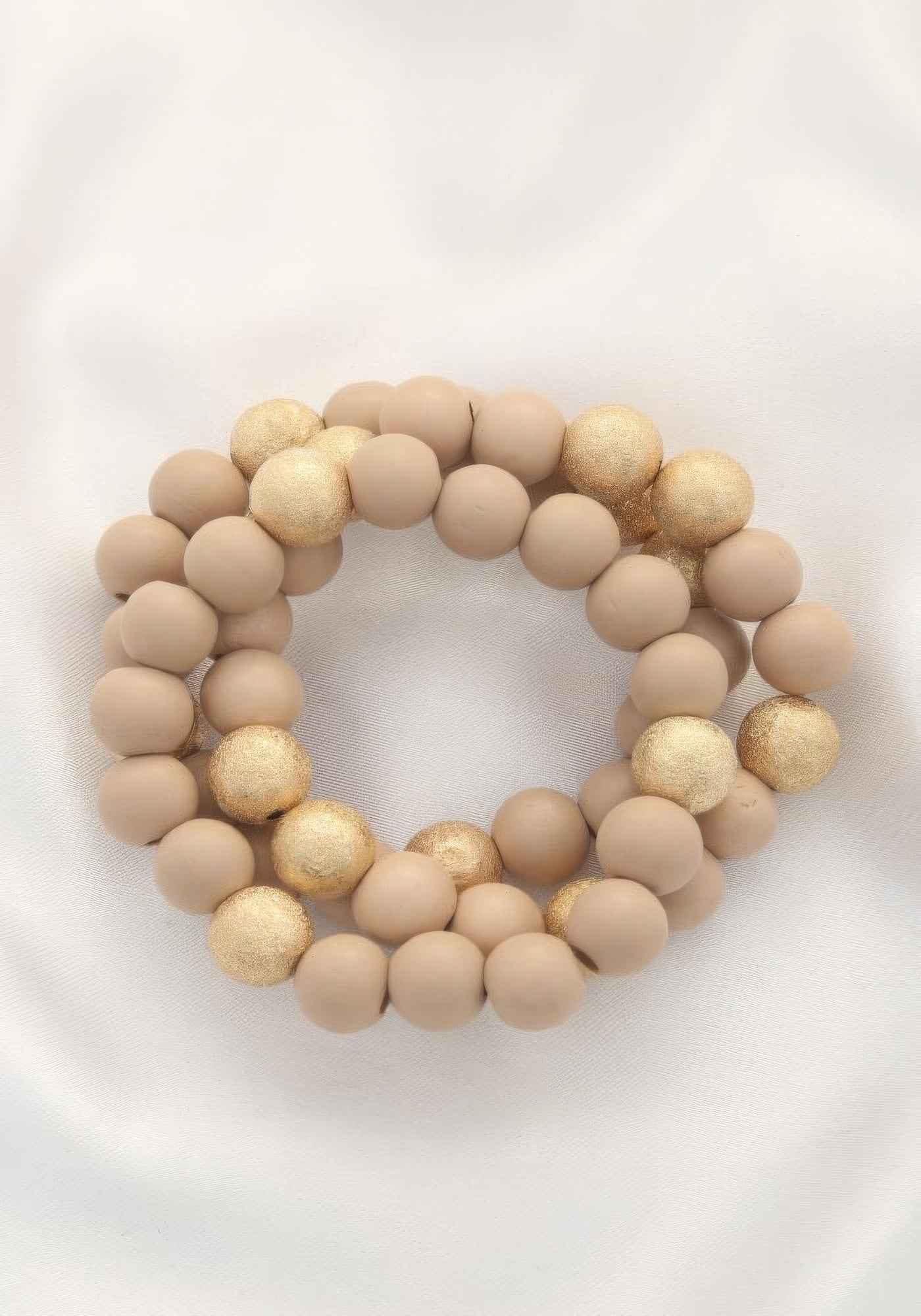 Metal Wood Bead Bracelet product image