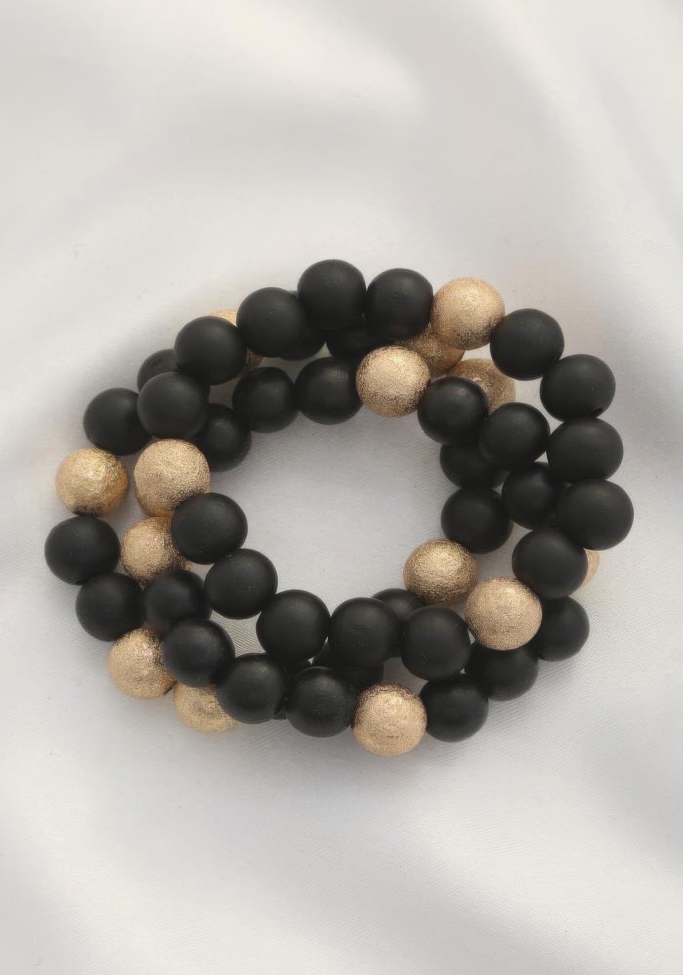 Metal Wood Bead Bracelet product image