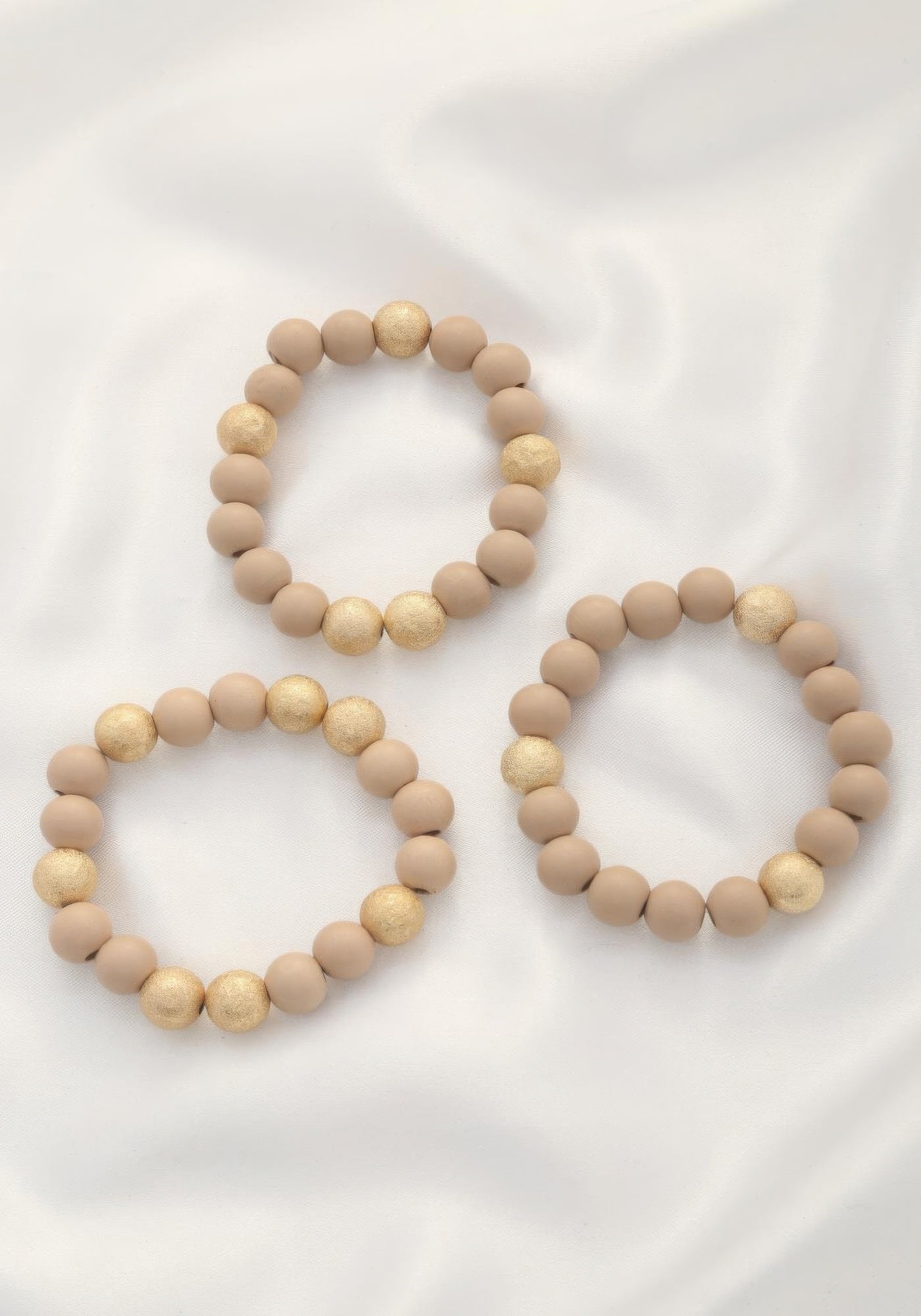 Metal Wood Bead Bracelet product image