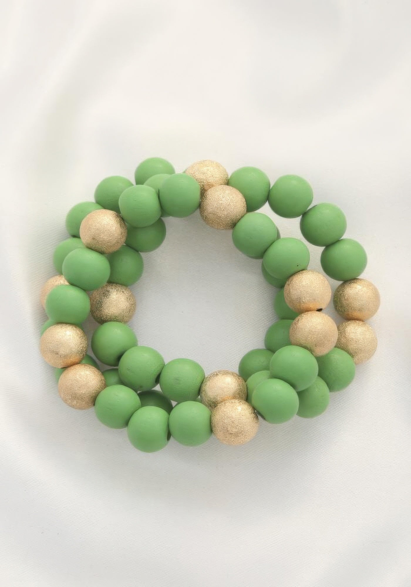 Metal Wood Bead Bracelet product image