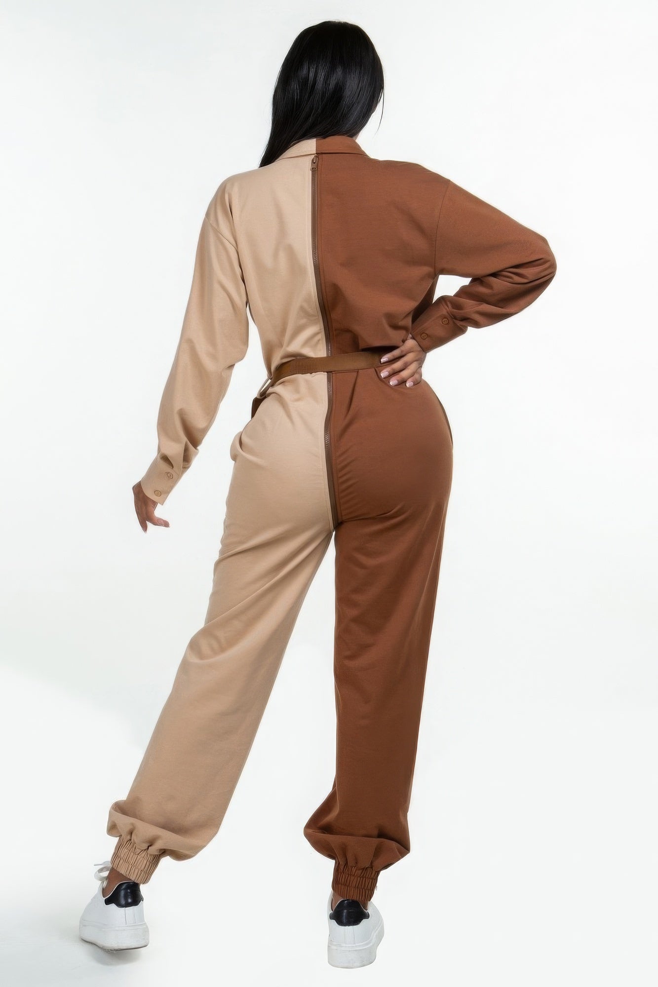 Long Sleeve Oversized Cozy Shirt Jumpsuit product image