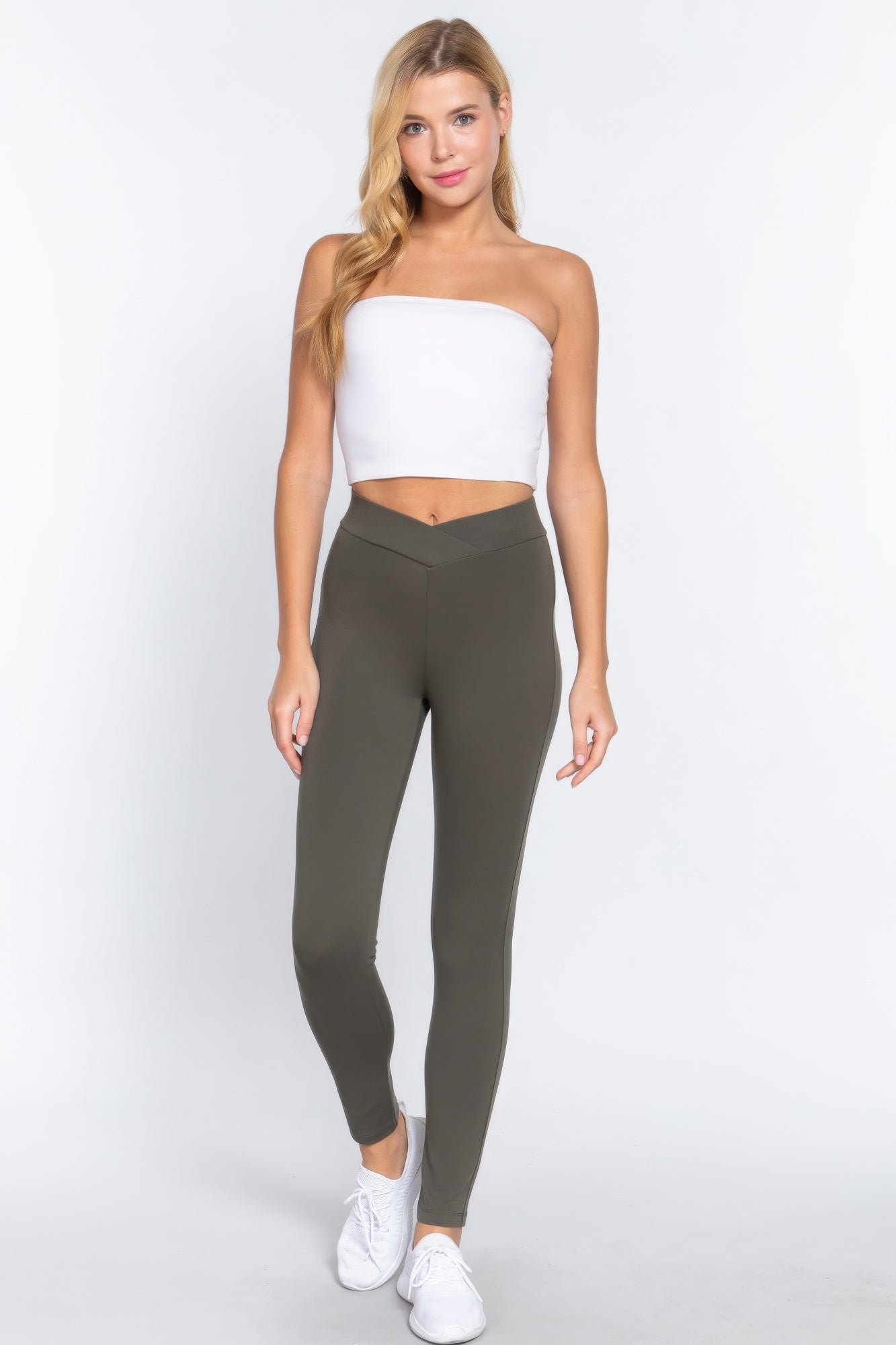 Mid-rise Ponte Pants product image