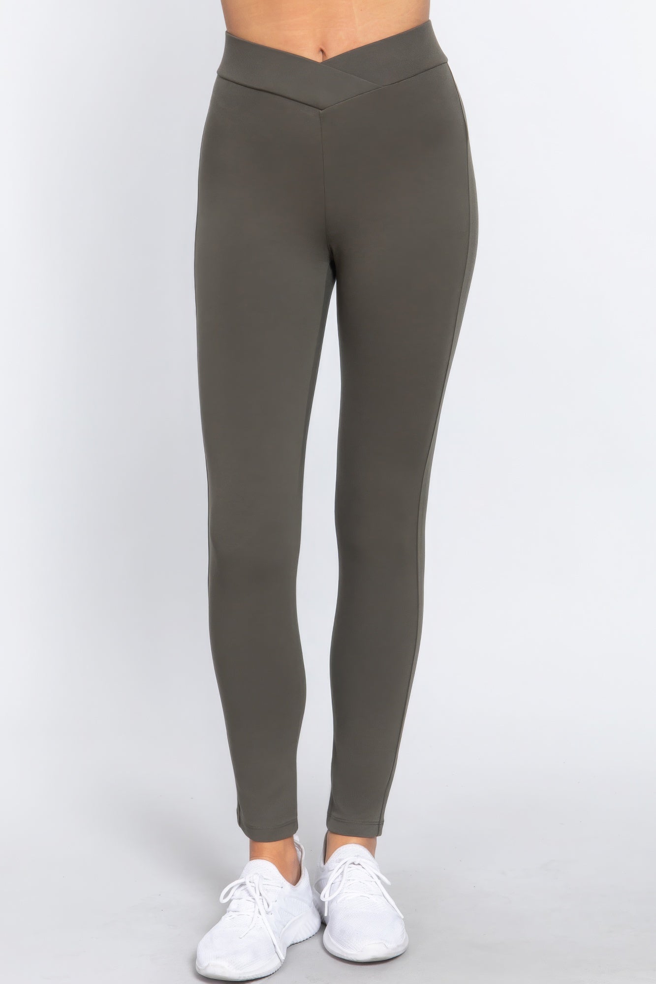 Mid-rise Ponte Pants product image