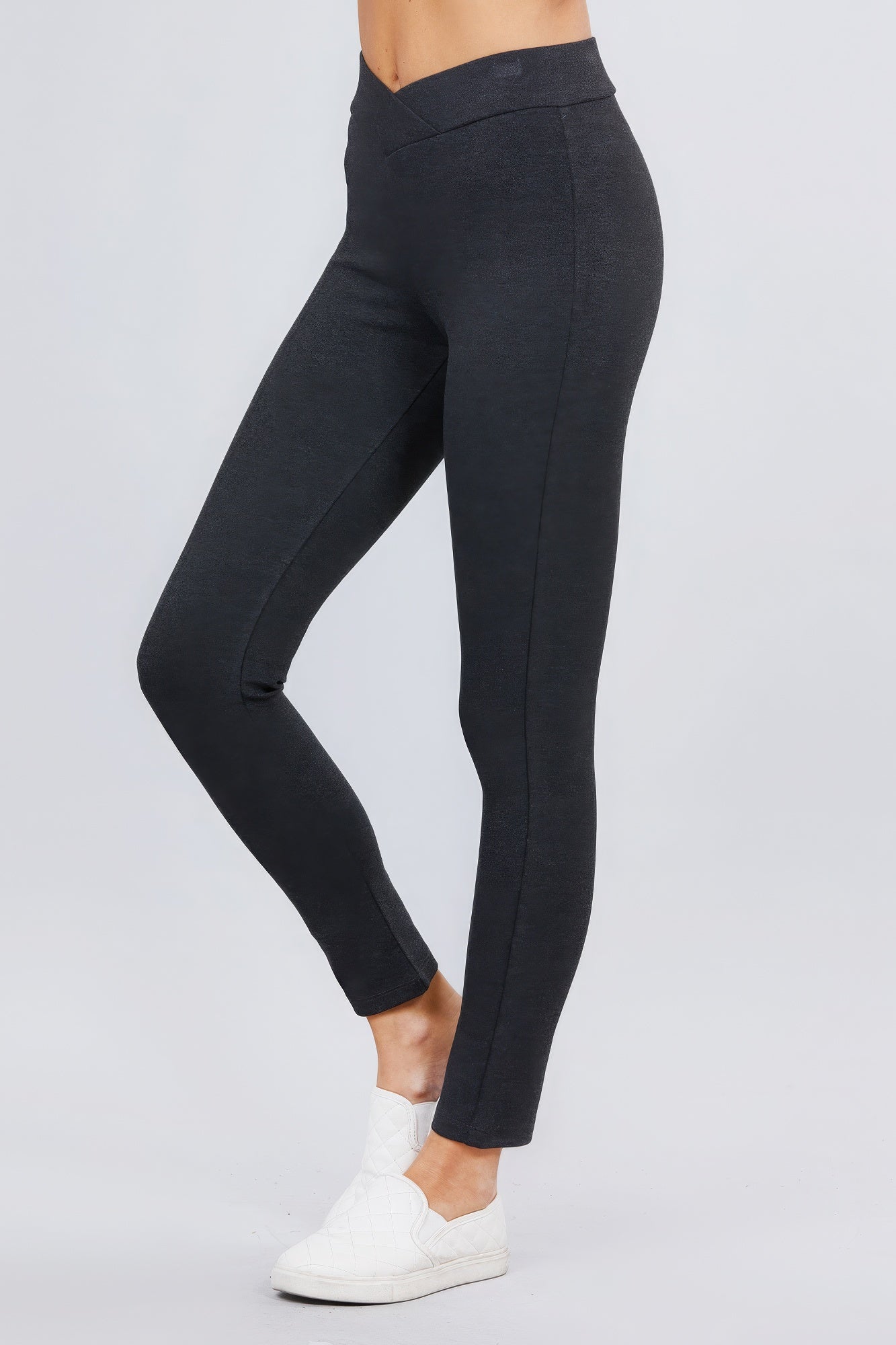 Mid-rise Ponte Pants product image