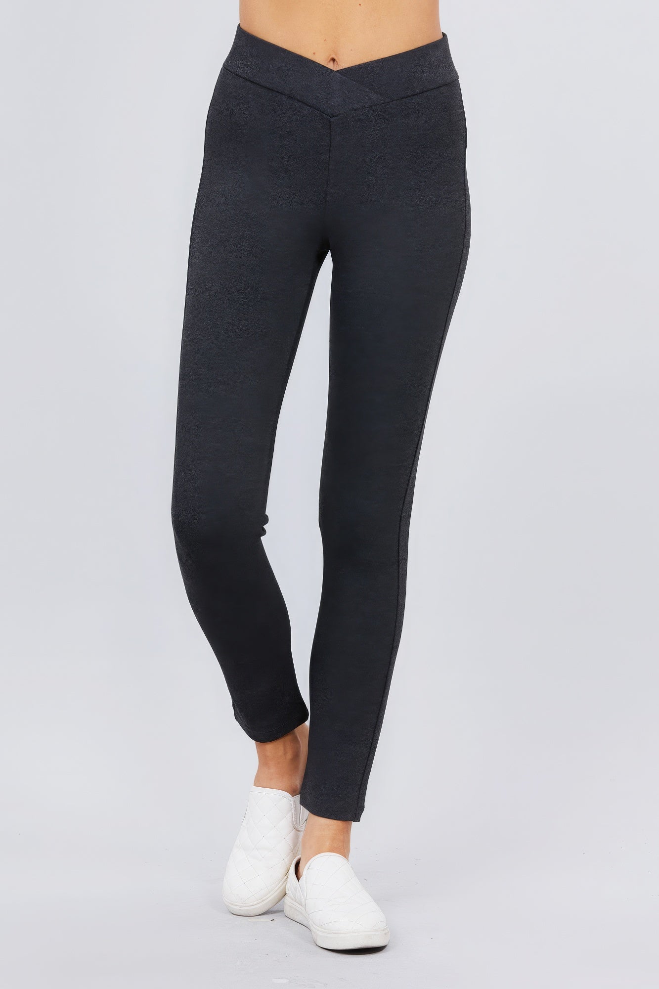 Mid-rise Ponte Pants product image