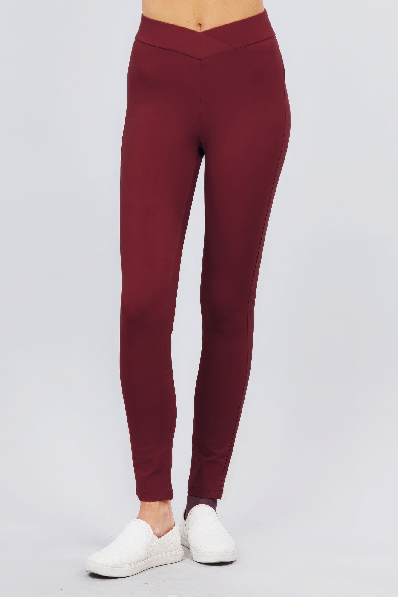 Mid-rise Ponte Pants product image