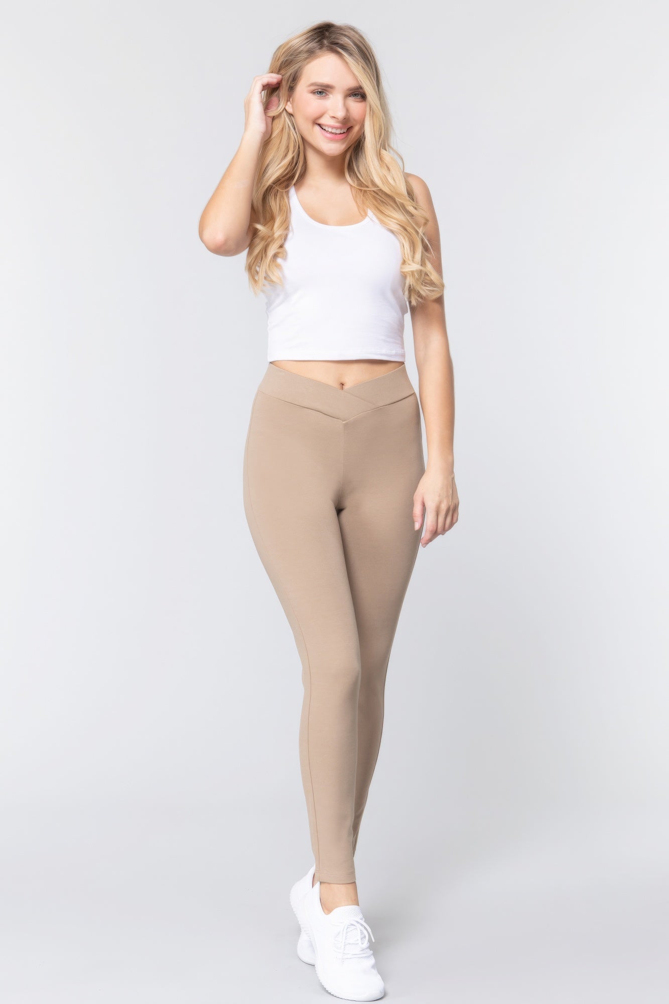 Mid-rise Ponte Pants product image