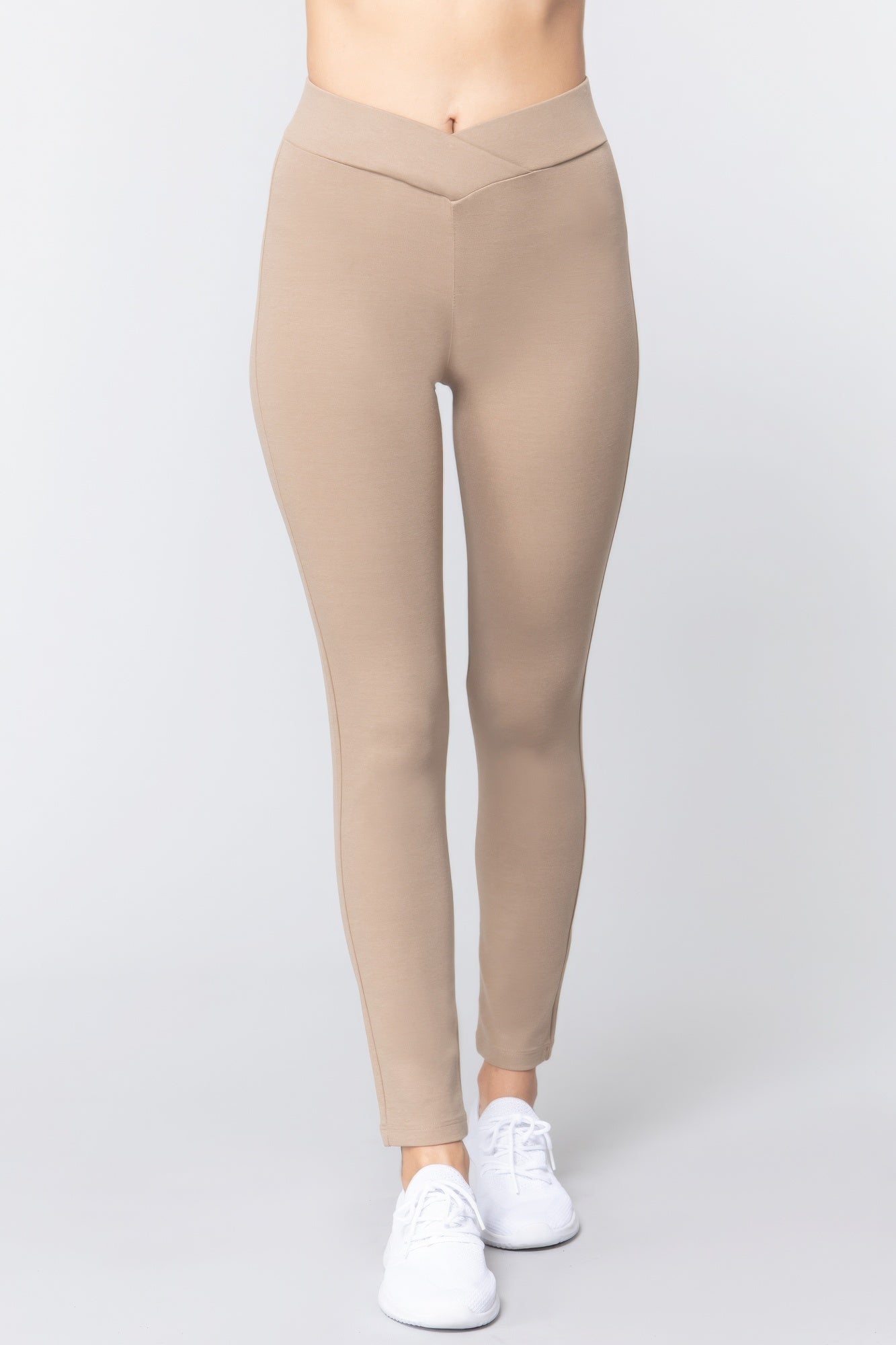 Mid-rise Ponte Pants product image