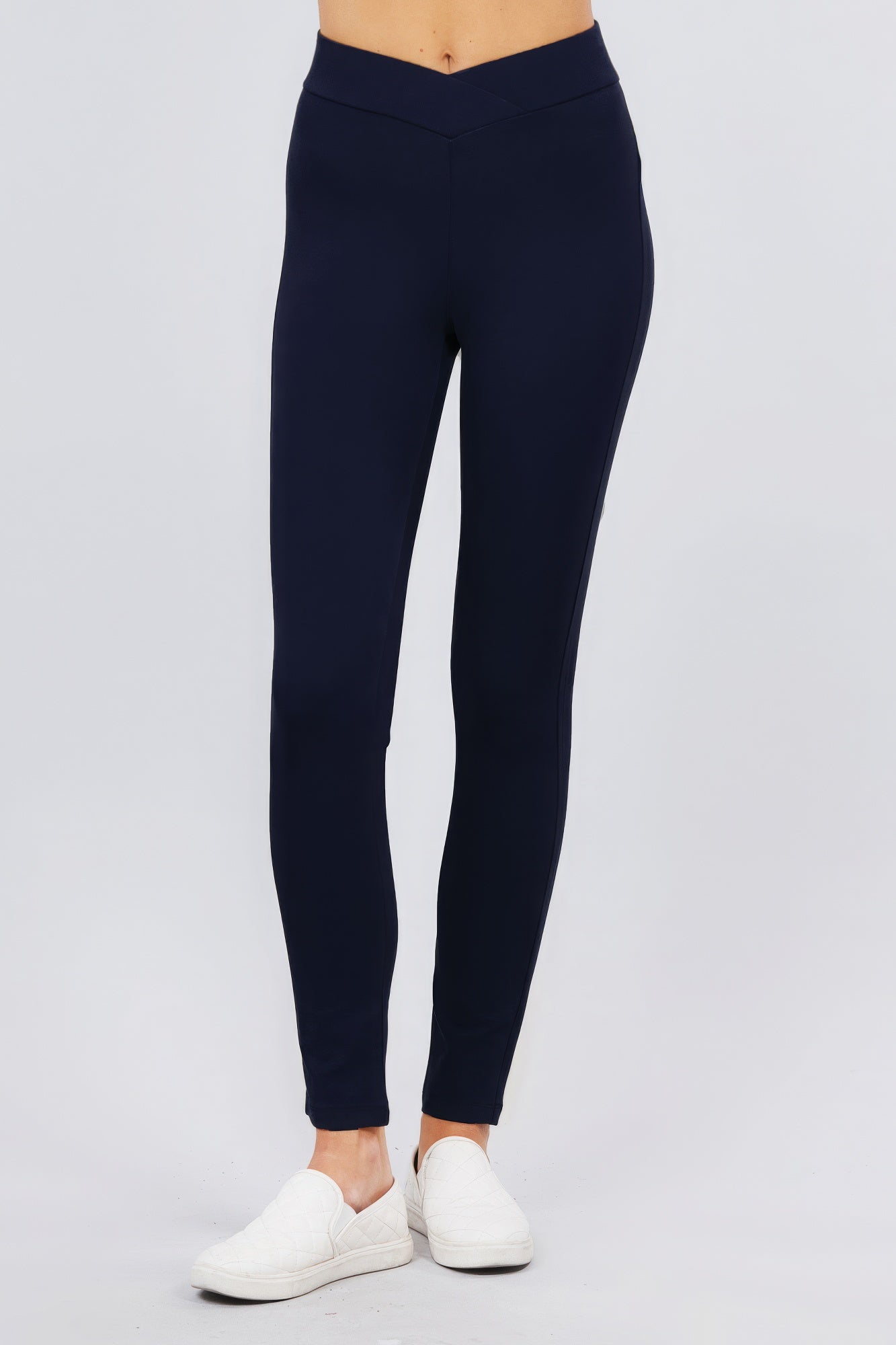 Mid-rise Ponte Pants product image