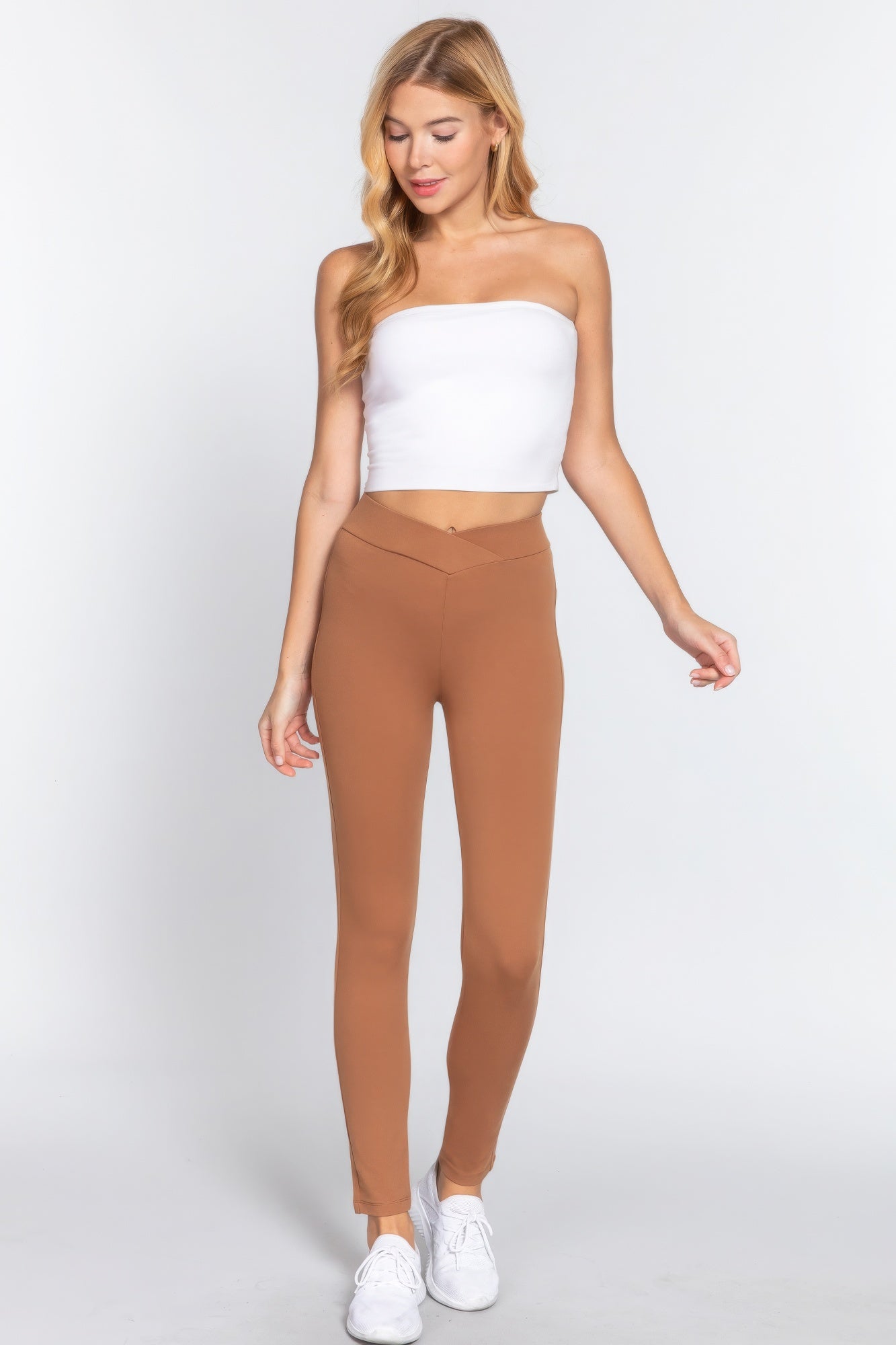 Mid-rise Ponte Pants product image