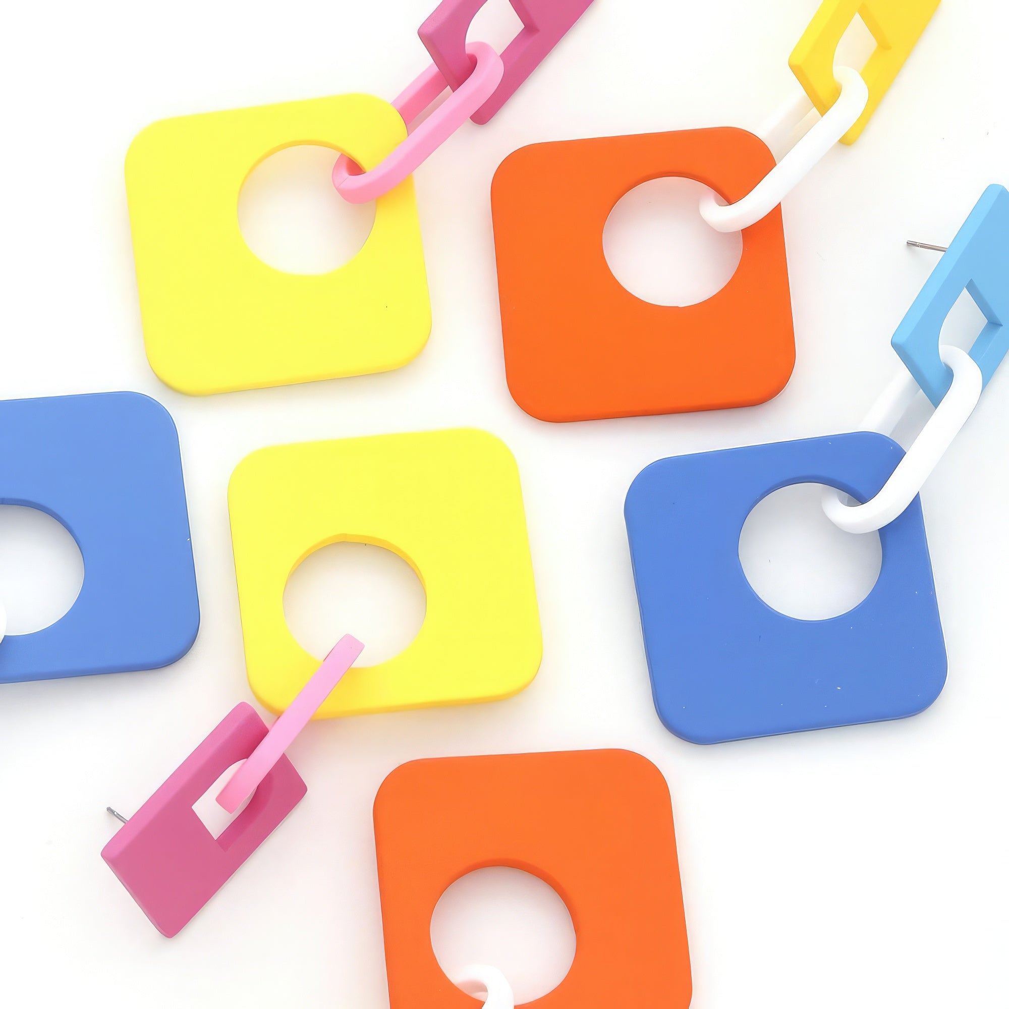 Triple Color Mix Dangle Earring product image