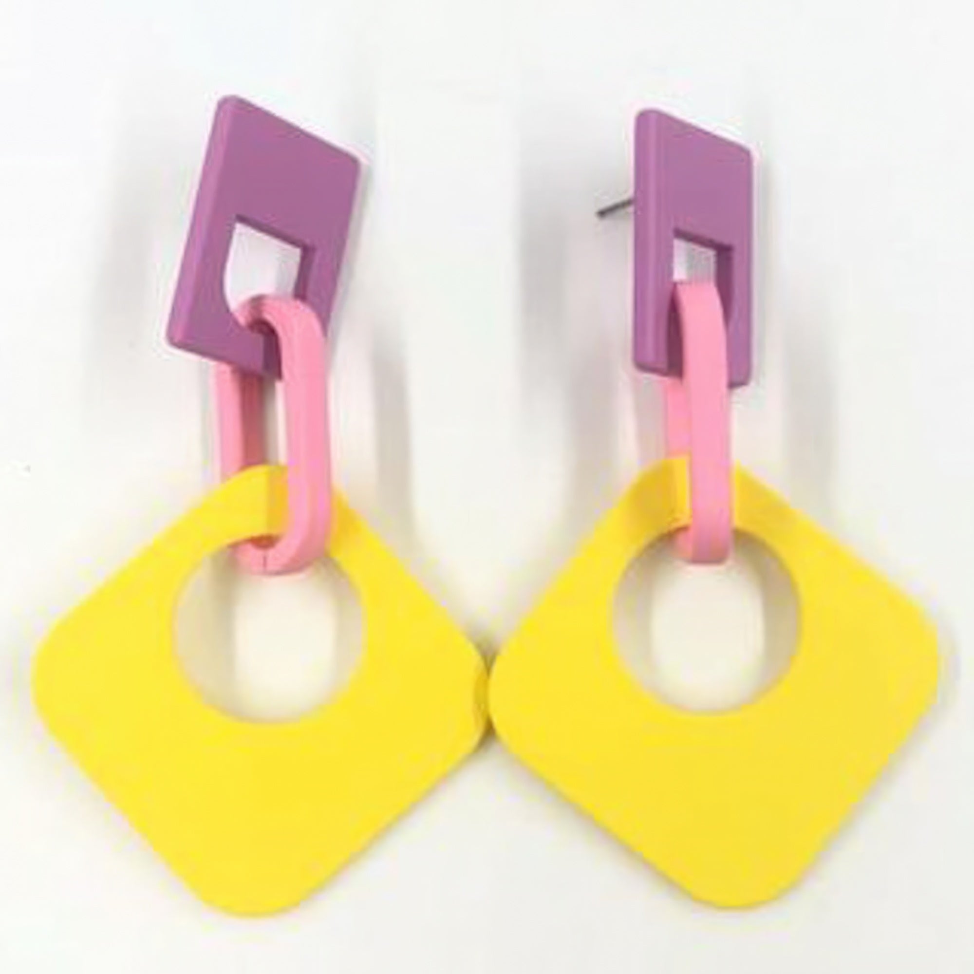 Triple Color Mix Dangle Earring product image