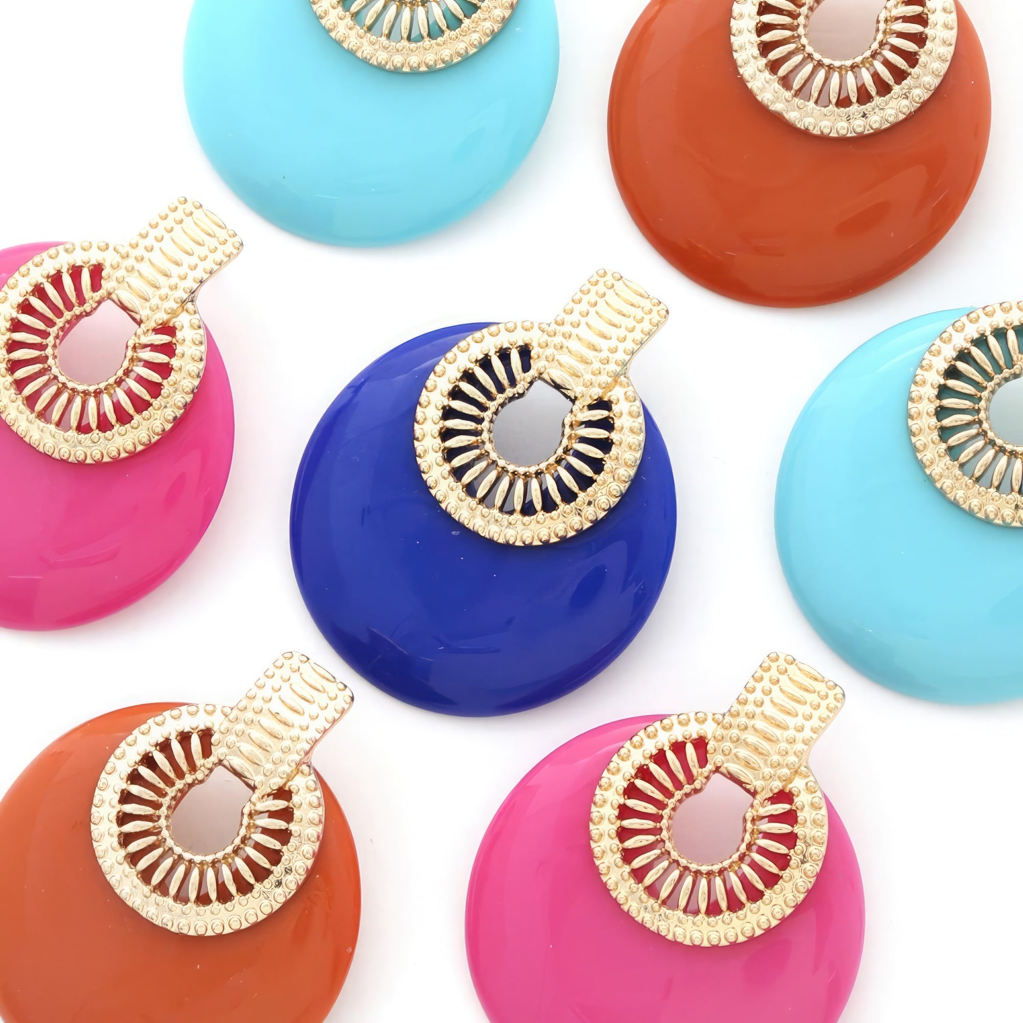 Round Metal Post Earring product image