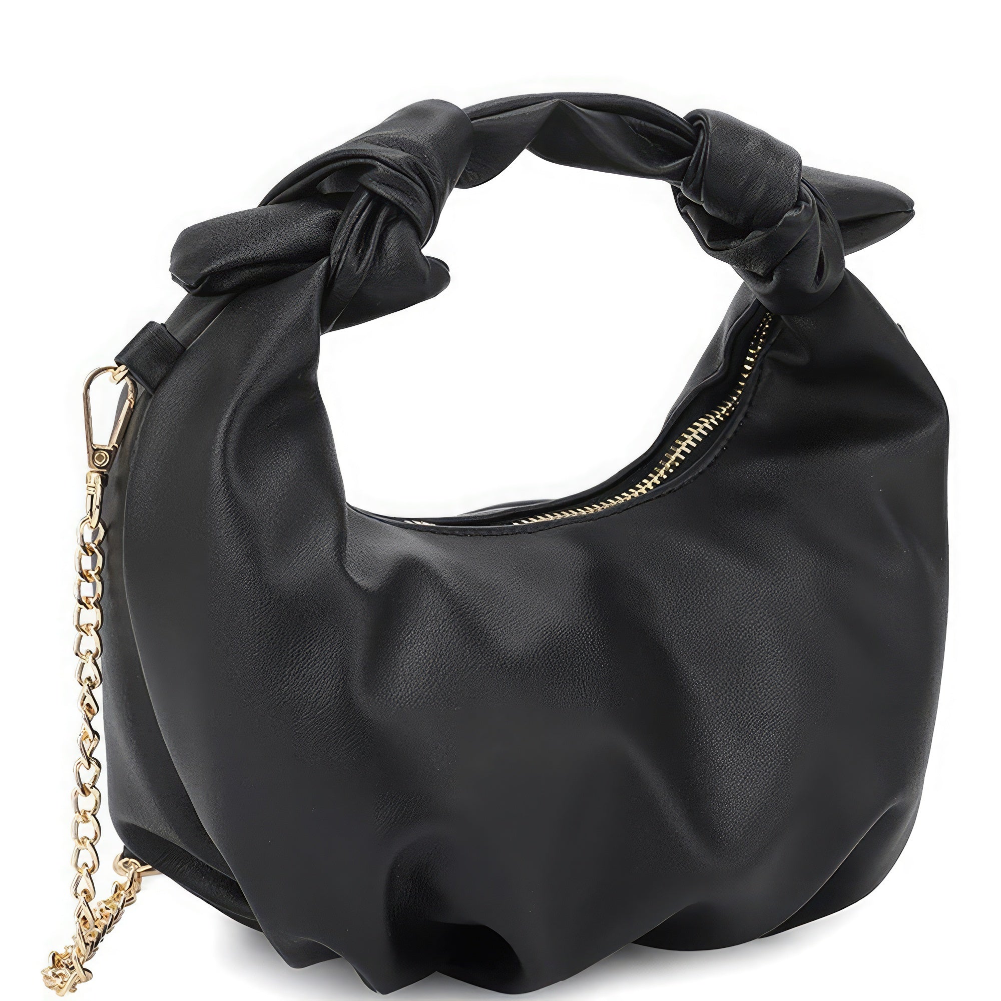 Smooth Round Handle Zipper Bag product image