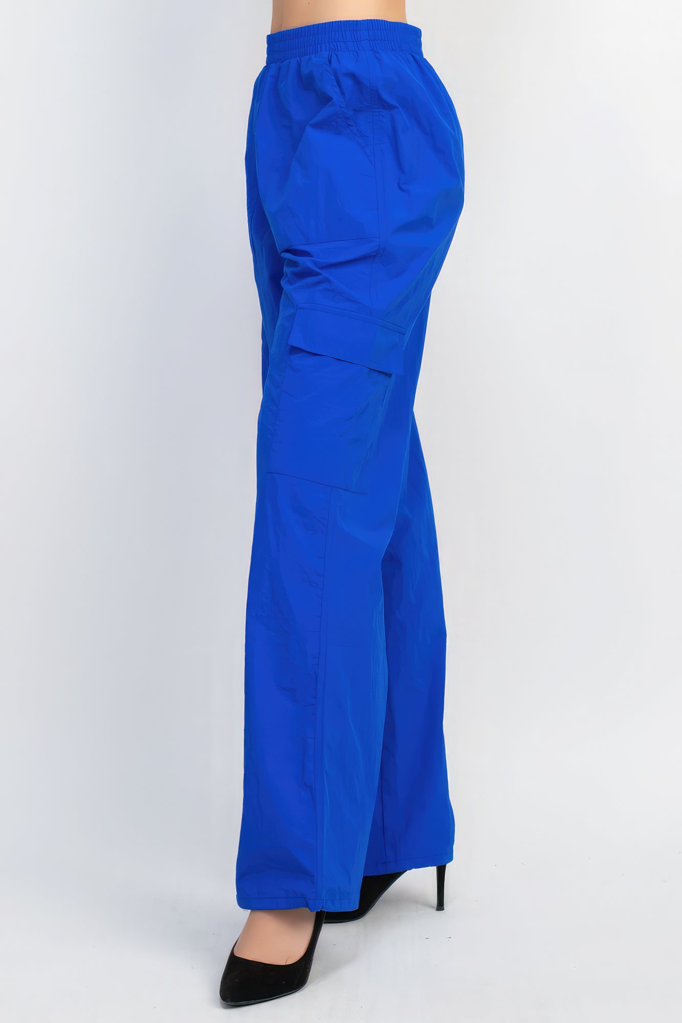 High-rise Cargo Parachute Pants product image