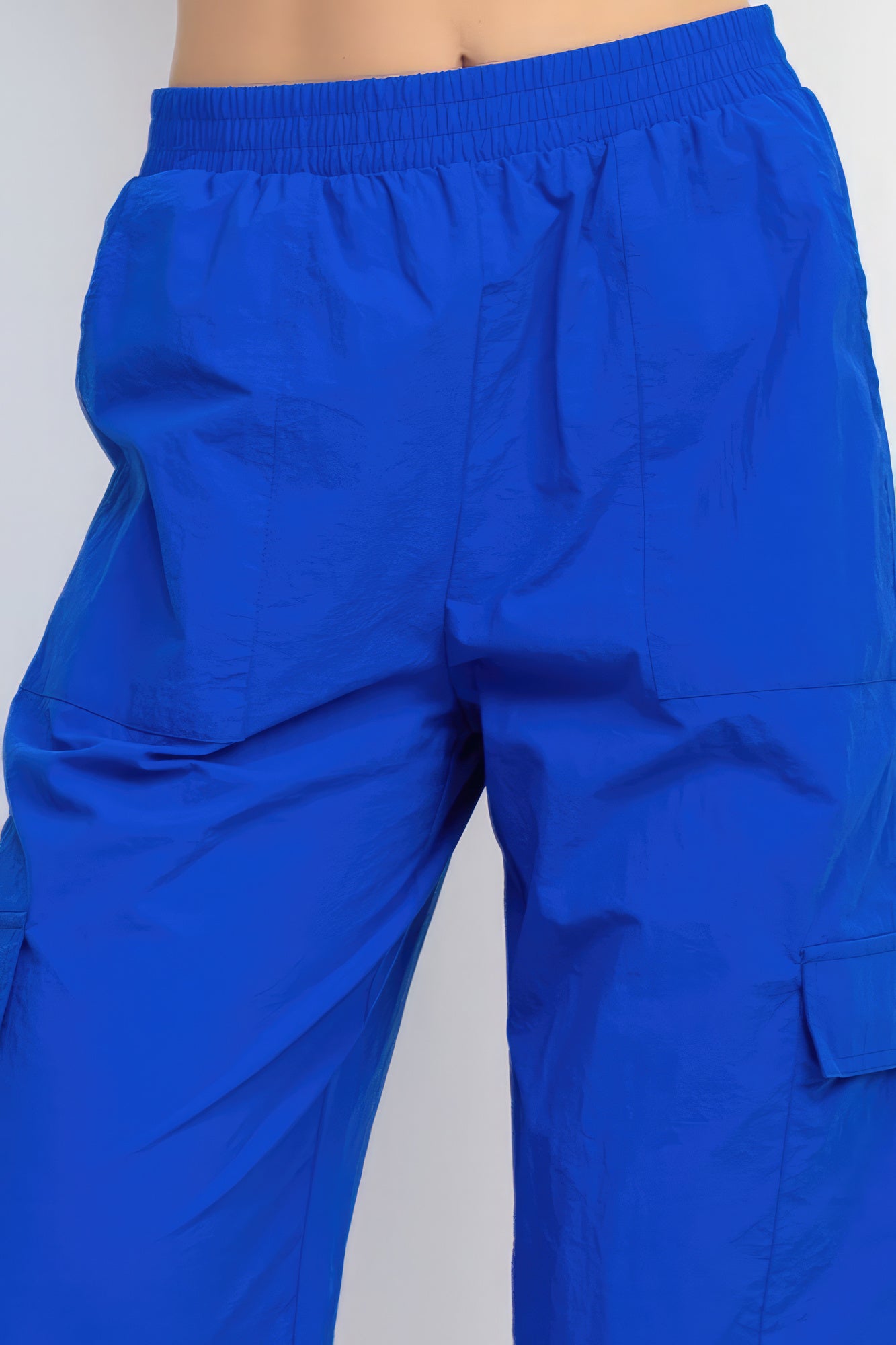 High-rise Cargo Parachute Pants product image