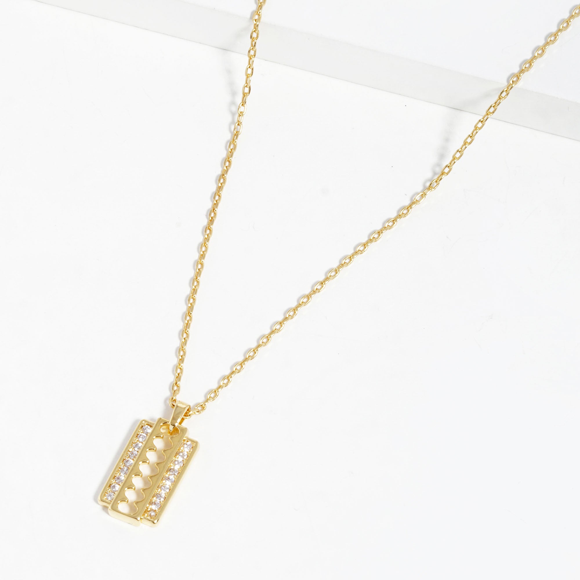 Gold Dipped Pendant Necklace product image