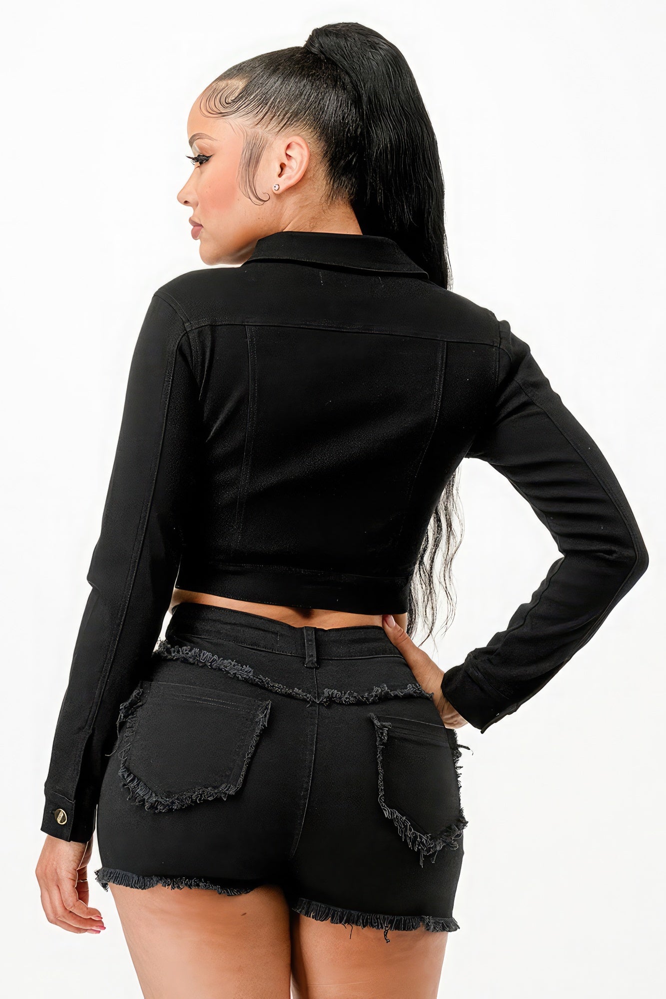 Super Stretchy Cropped Jacket product image