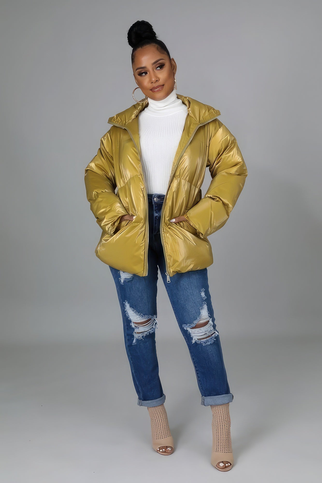 Non-stretch Bomber Jacket product image