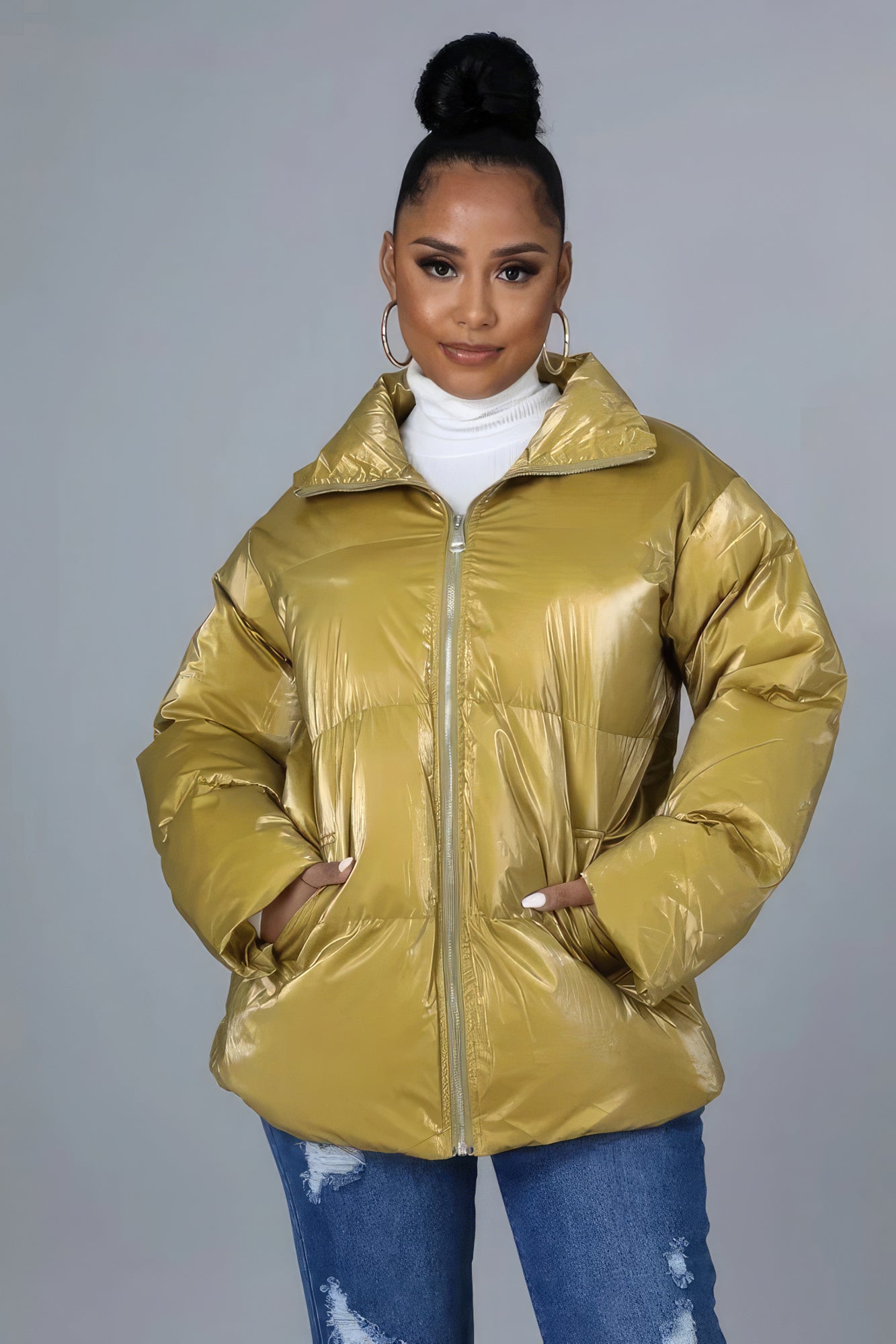 Non-stretch Bomber Jacket product image