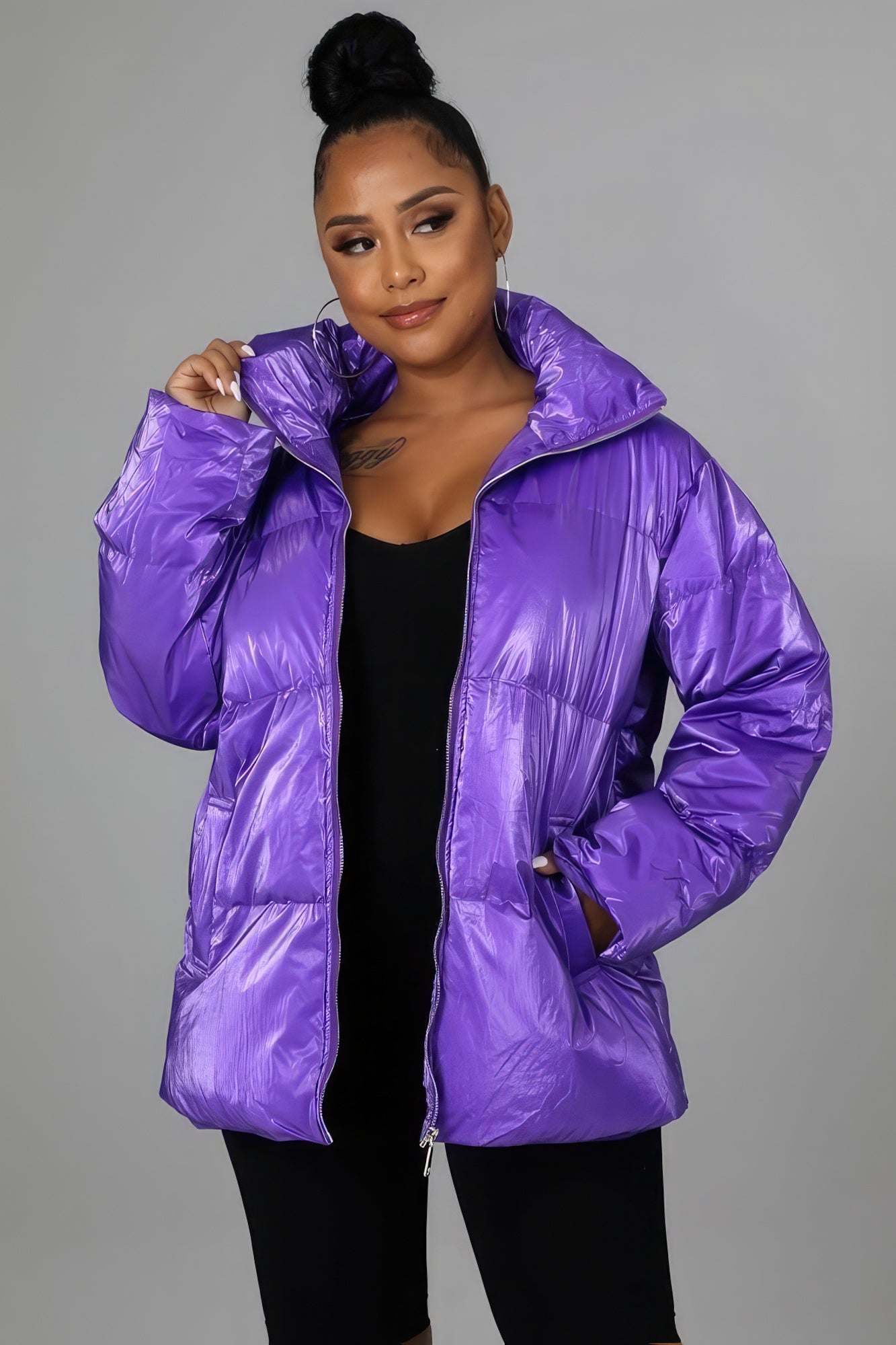 Non-stretch Bomber Jacket product image