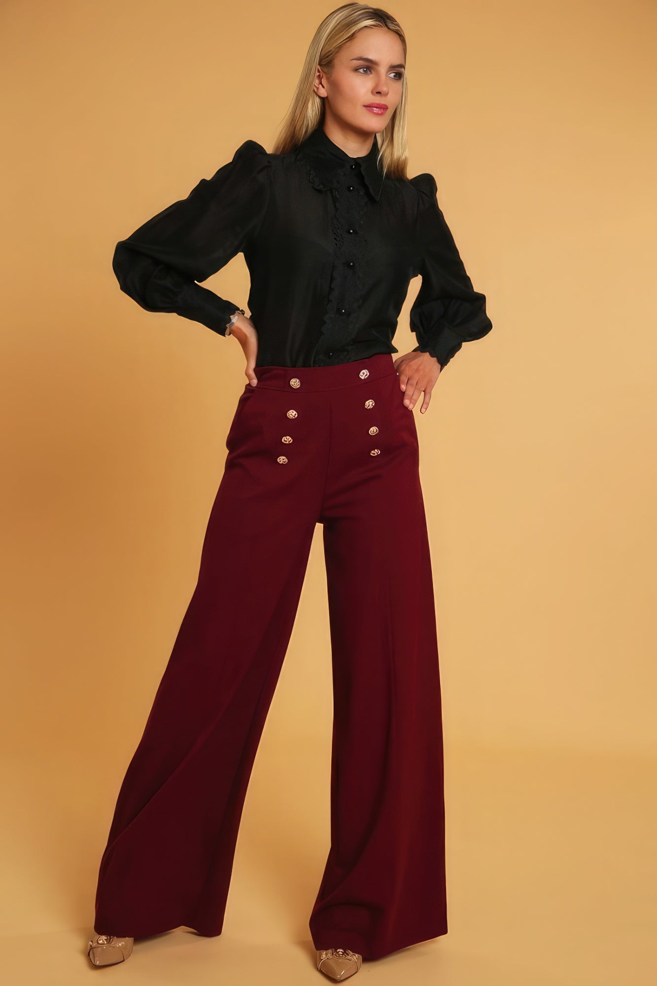 High Waisted Dressy Pants product image