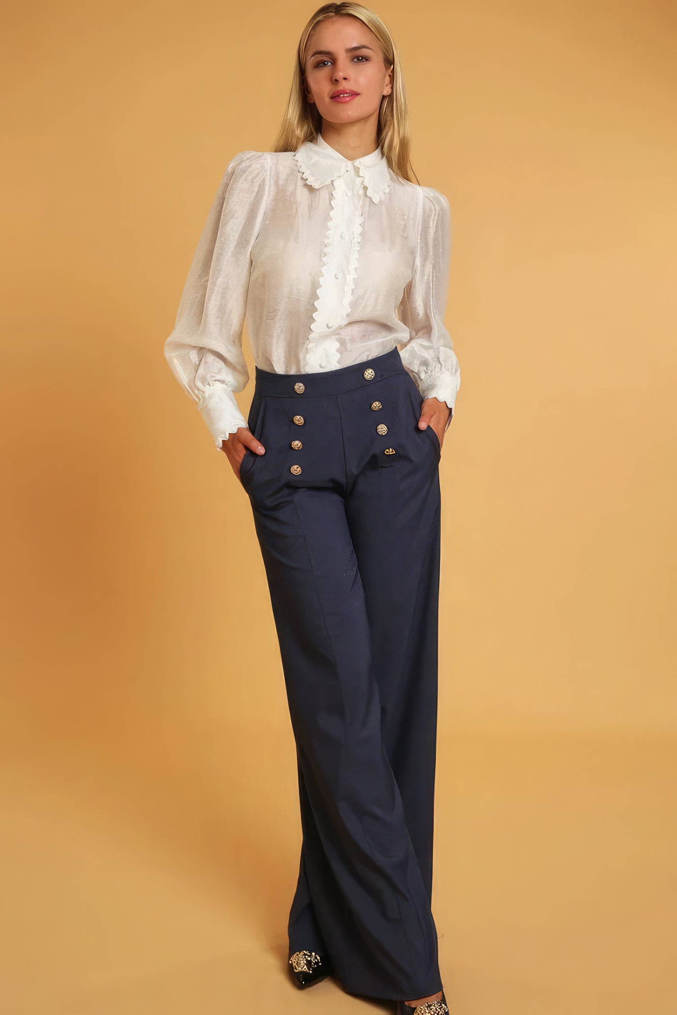 High Waisted Dressy Pants product image