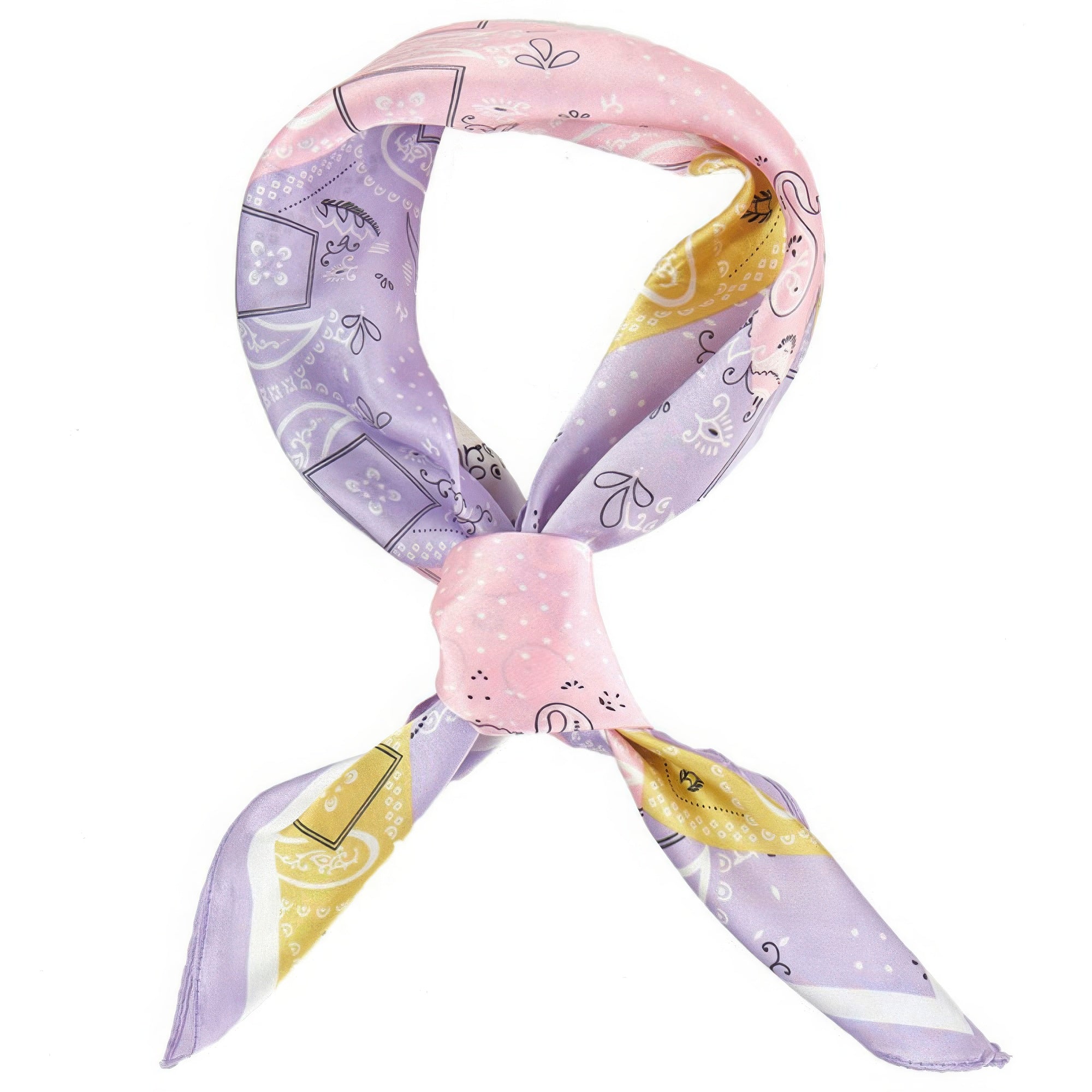 Paisley Dot Print Bandana product image