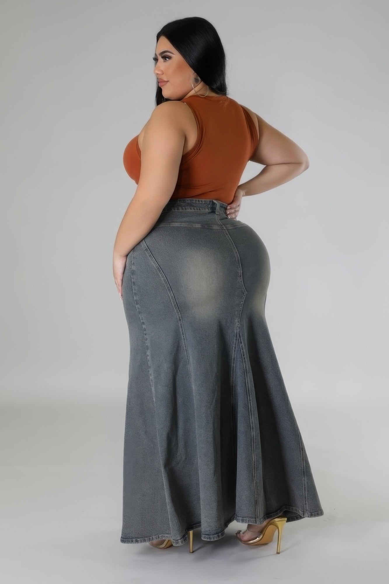 High-waisted Stretch Skirt product image