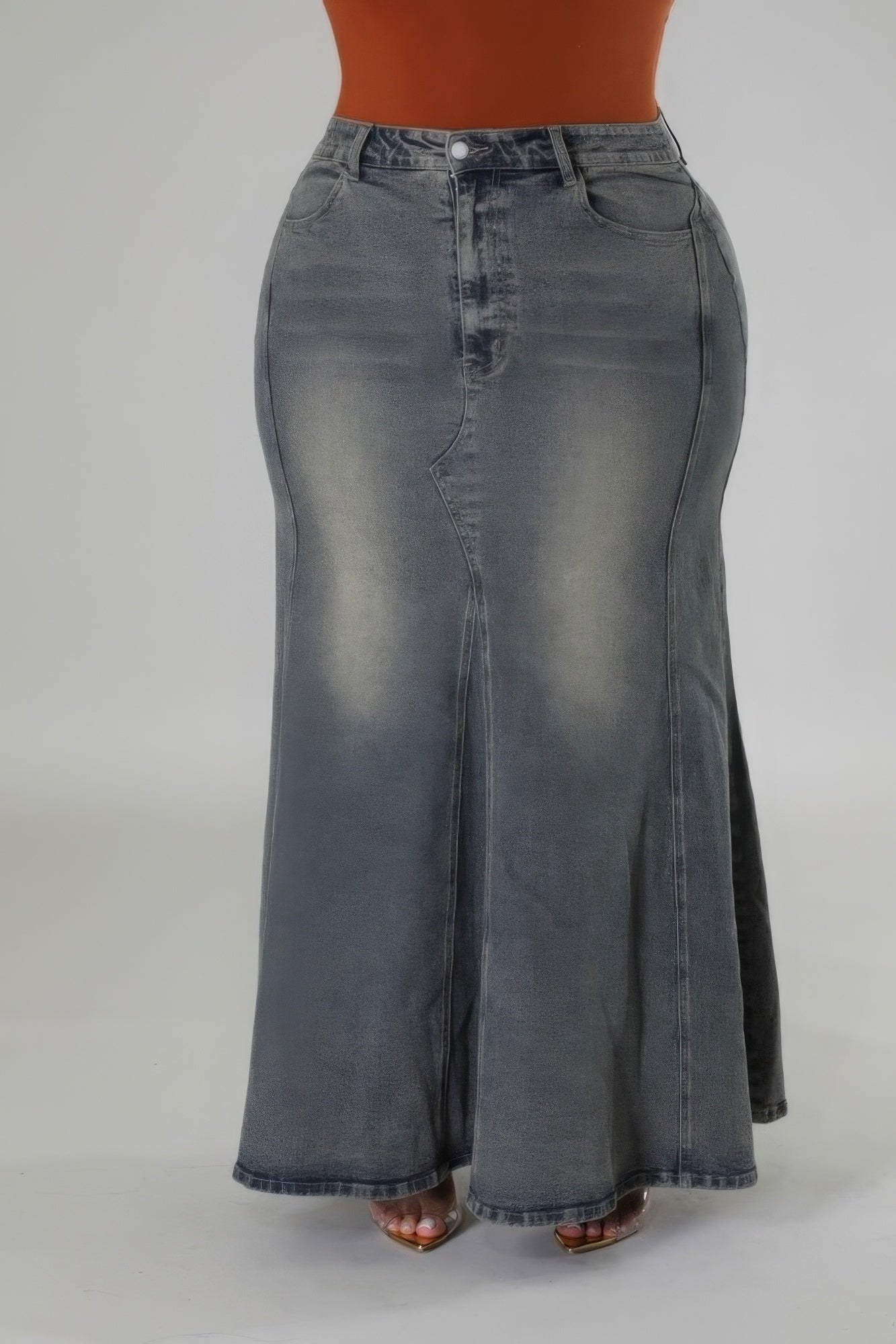 High-waisted Stretch Skirt product image