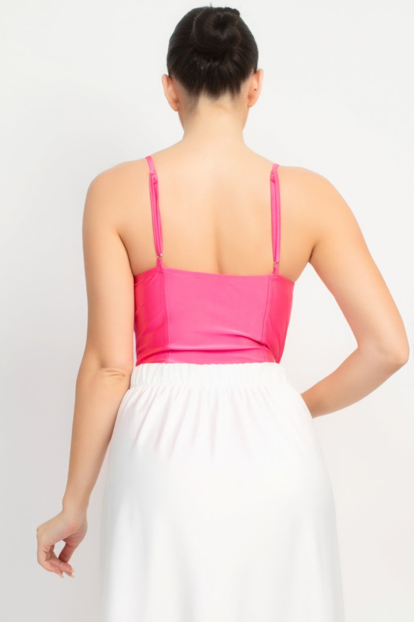 Rhinestone Strap Sweetheart Bodysuit product image