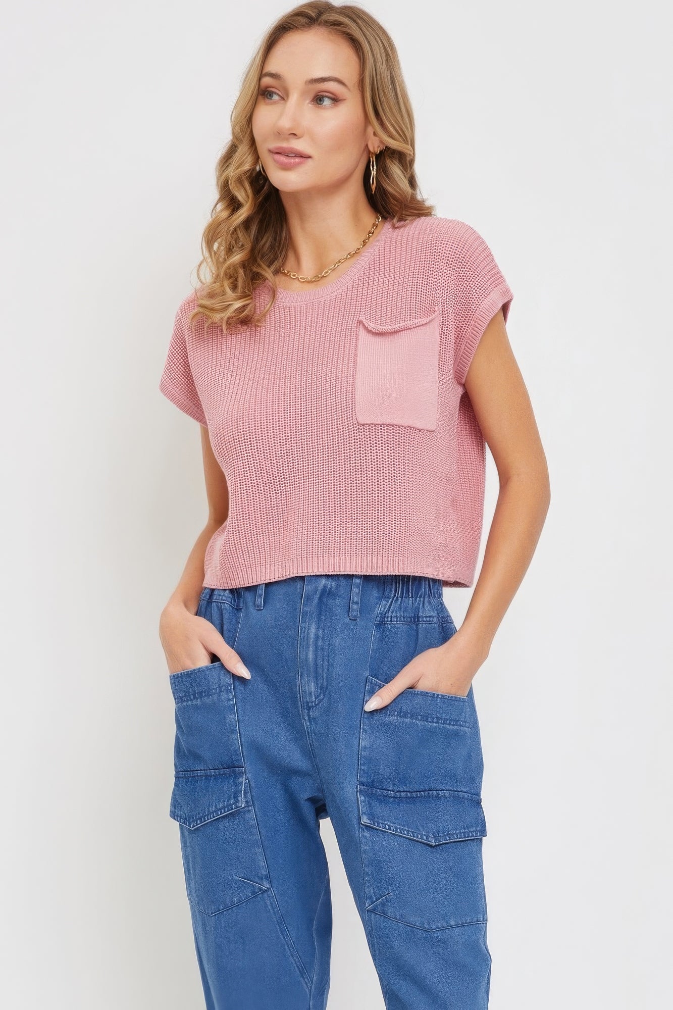 Denim Jogger Pants product image