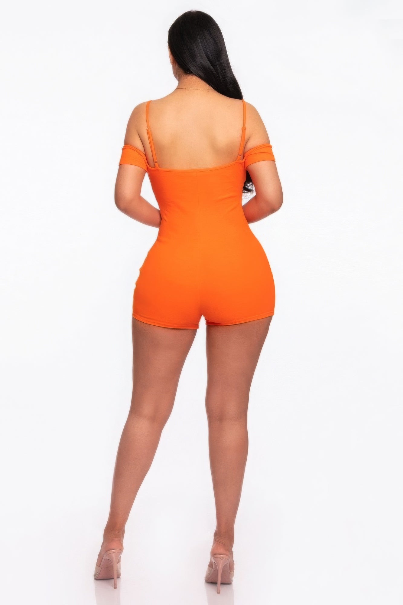 Infinity Off-shoulder Knitted Rompers product image