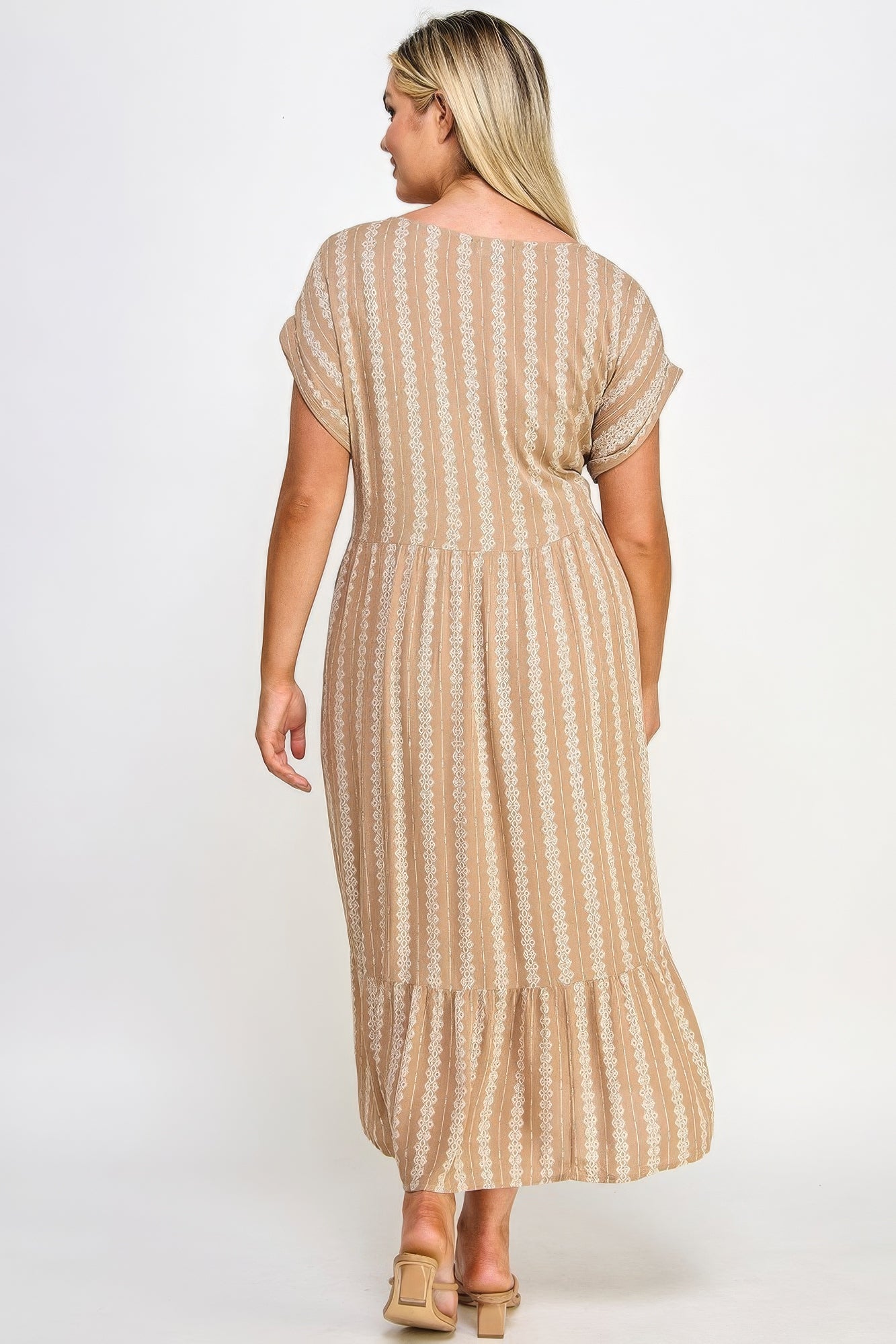 Boho Maxi Dress W/ Slip product image