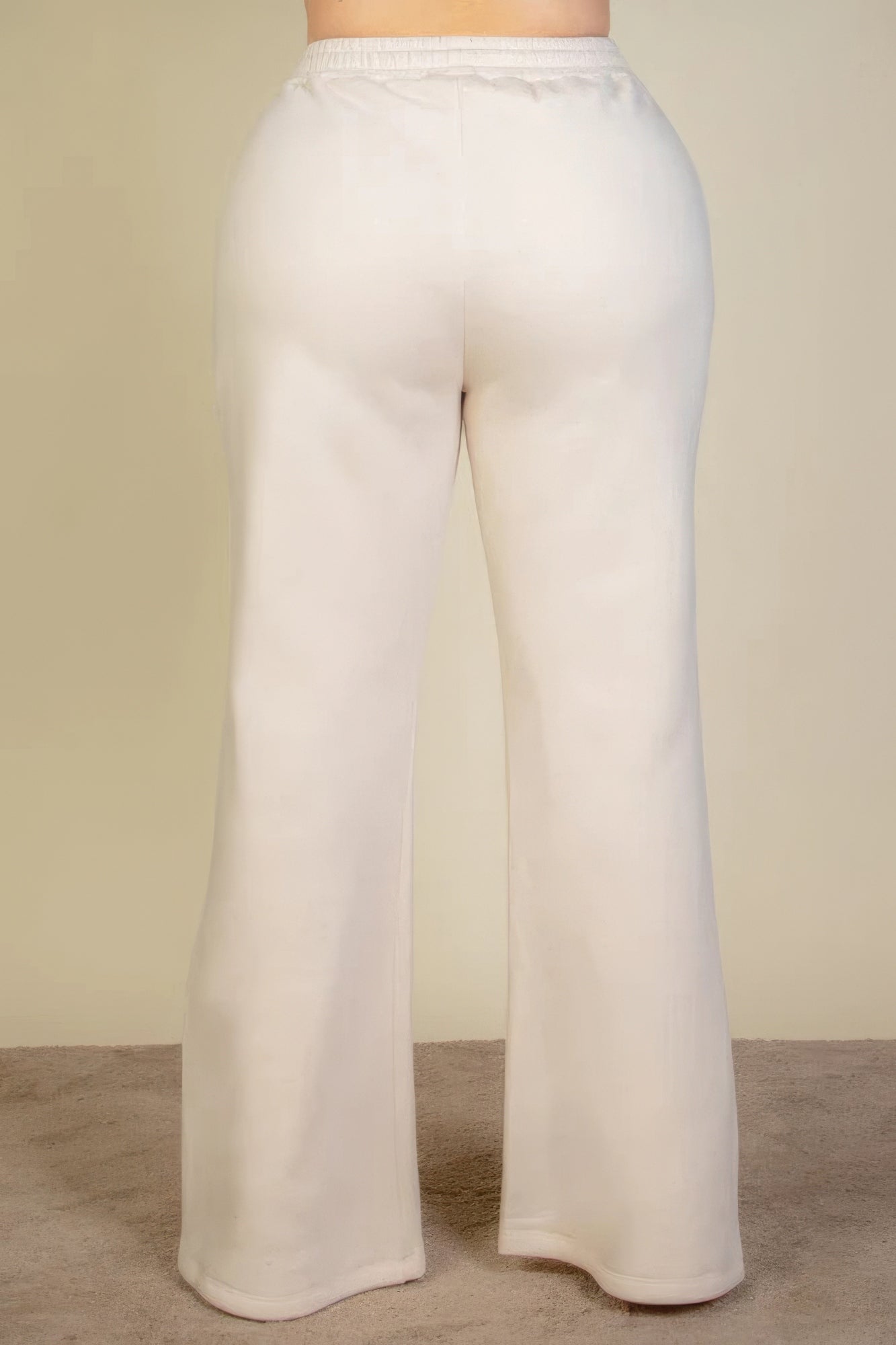 Plus Size Drawstring Waist Slant Pocket Sweatpants product image