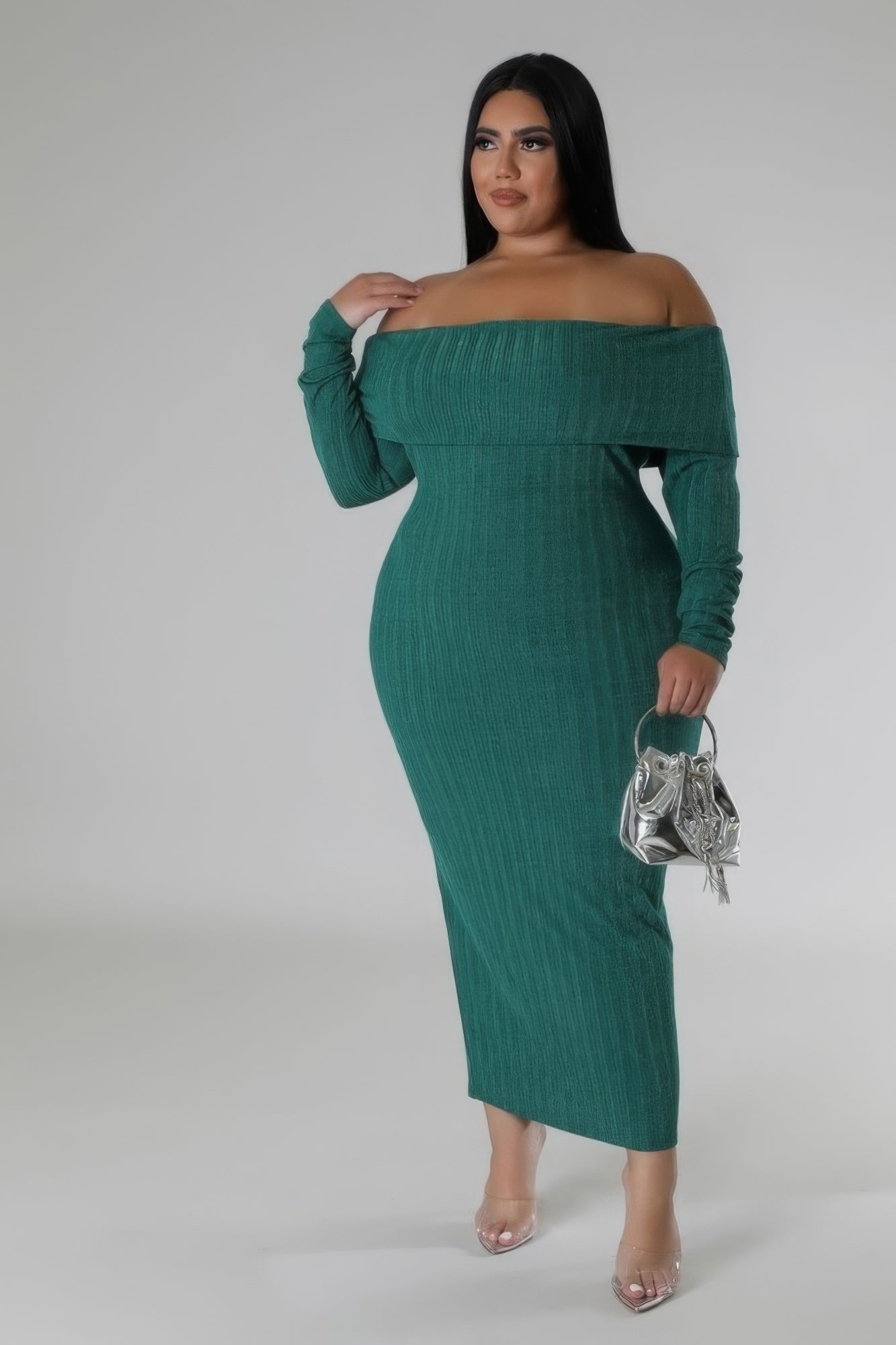 Off Shoulders Stretch Dress product image