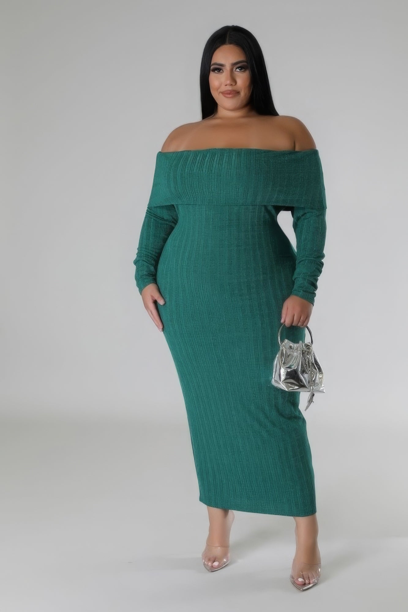 Off Shoulders Stretch Dress product image