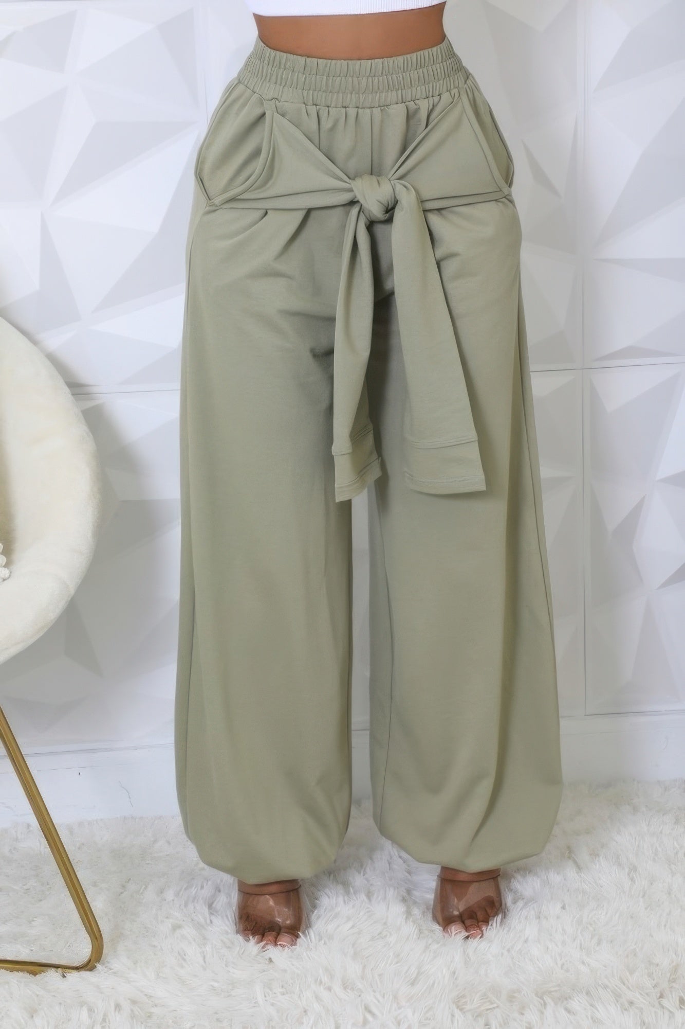 High-waisted Stretch Pants product image