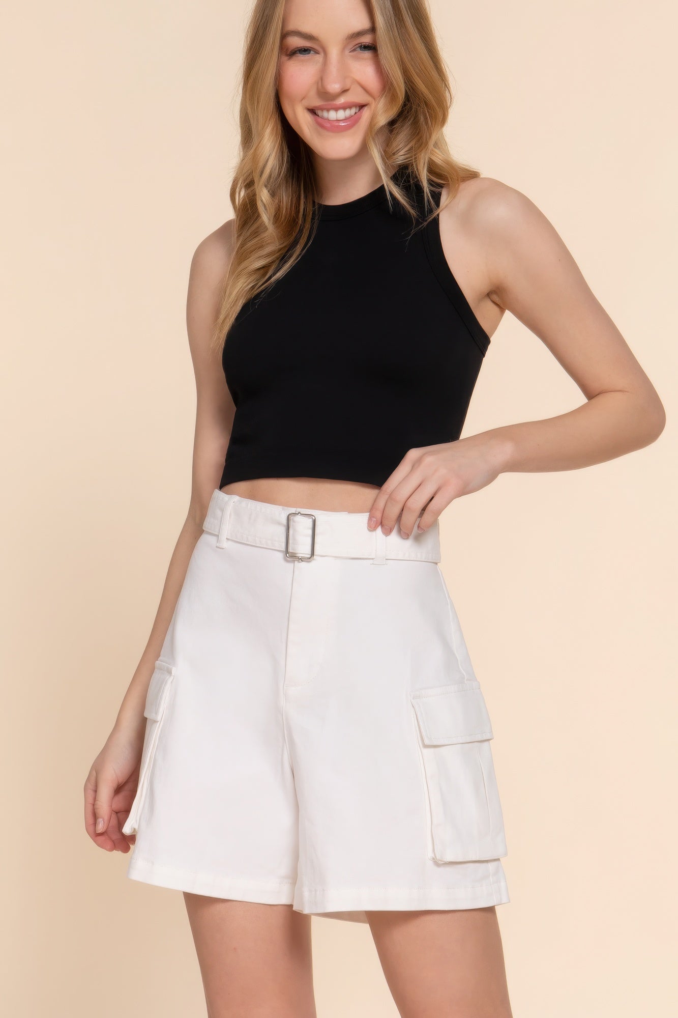 Belted Cargo Shorts product image