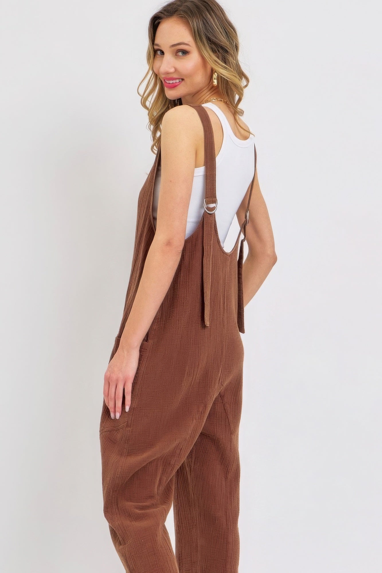 Mineral Washed Summer Jumpsuit product image