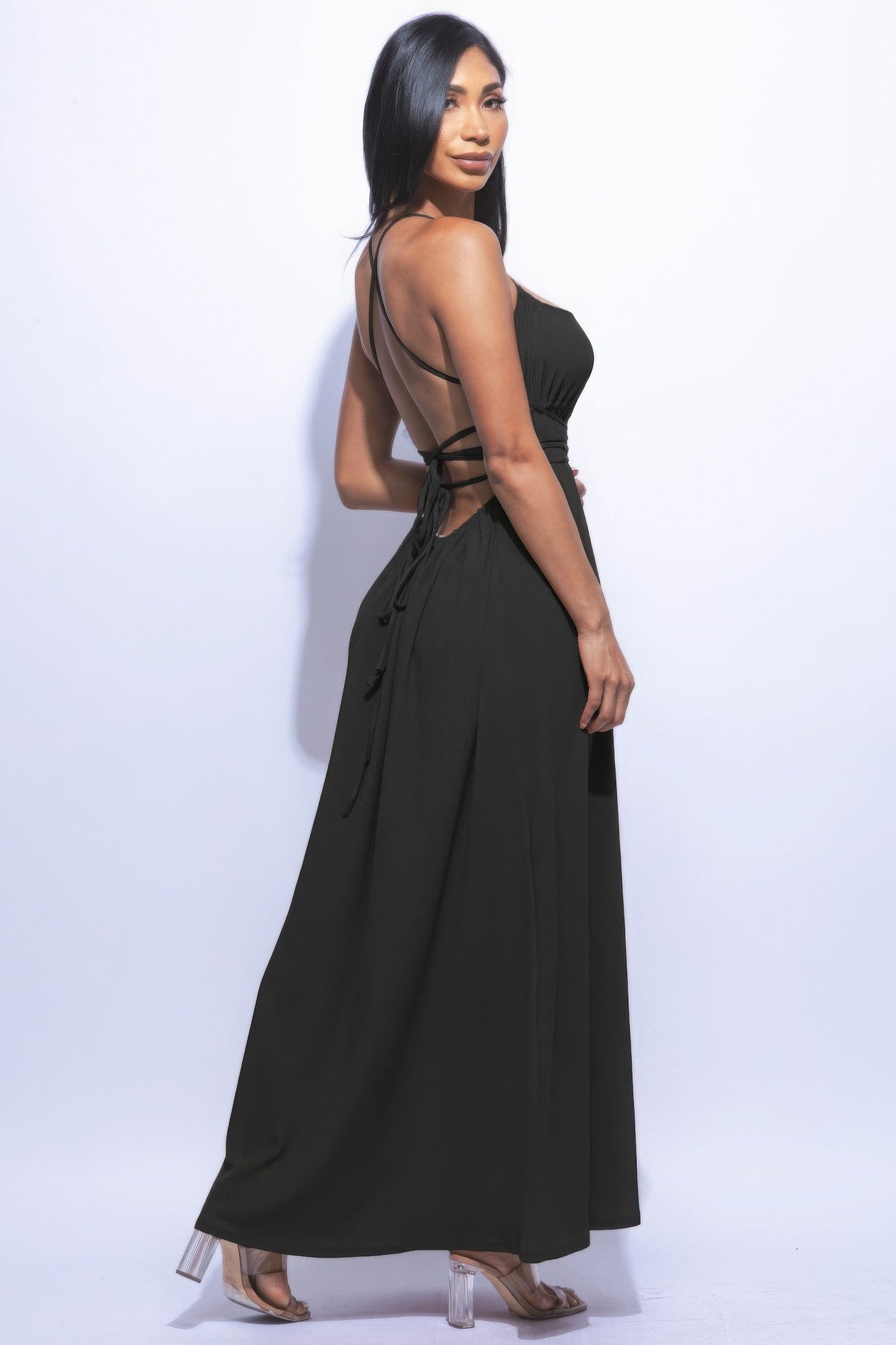 Side Slit Maxi Dress product image