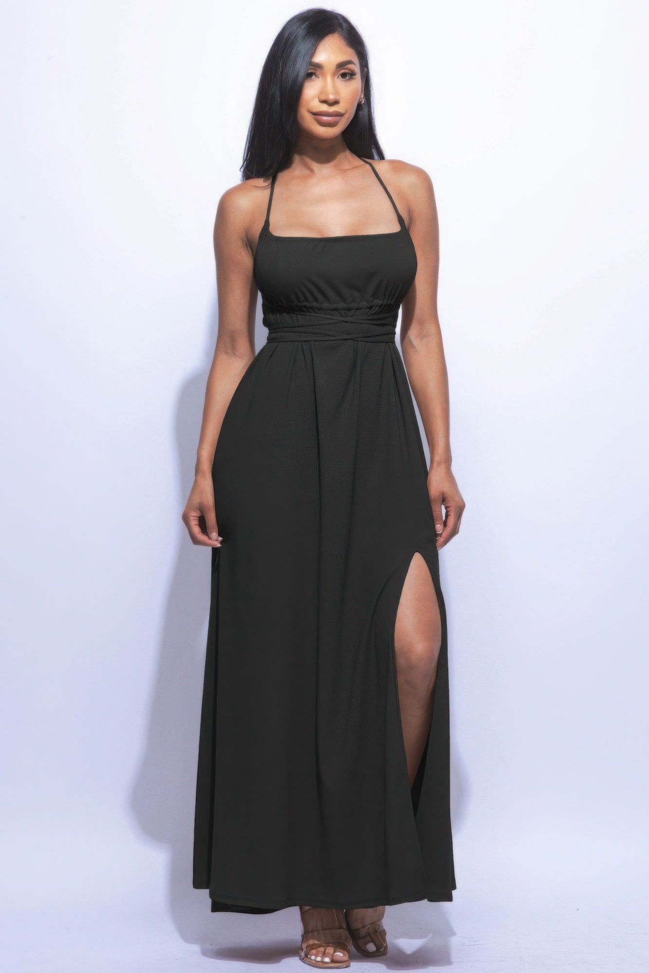 Side Slit Maxi Dress product image